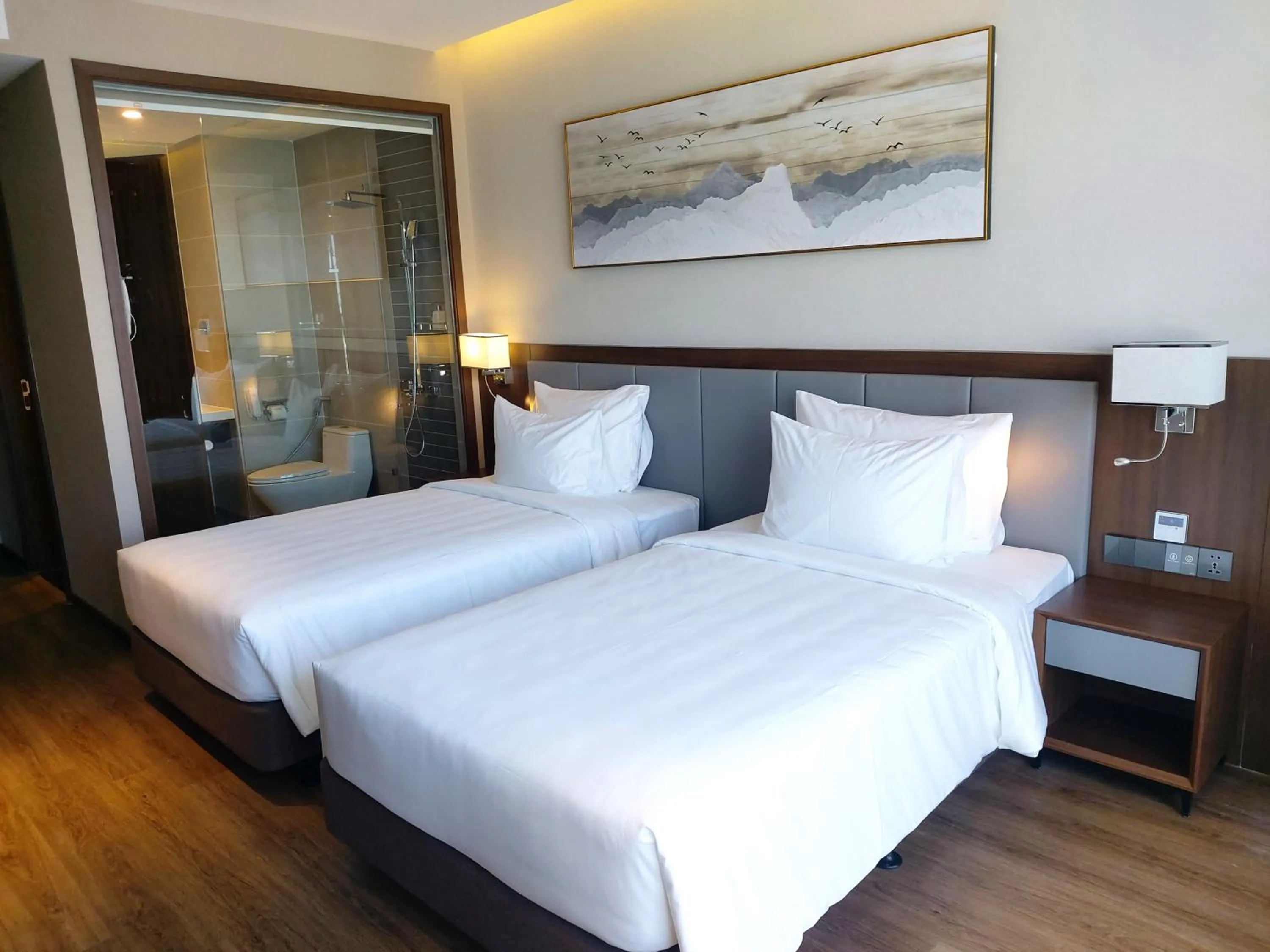 Deluxe Double or Twin Room with Partial Sea View in Annova Nha Trang Hotel