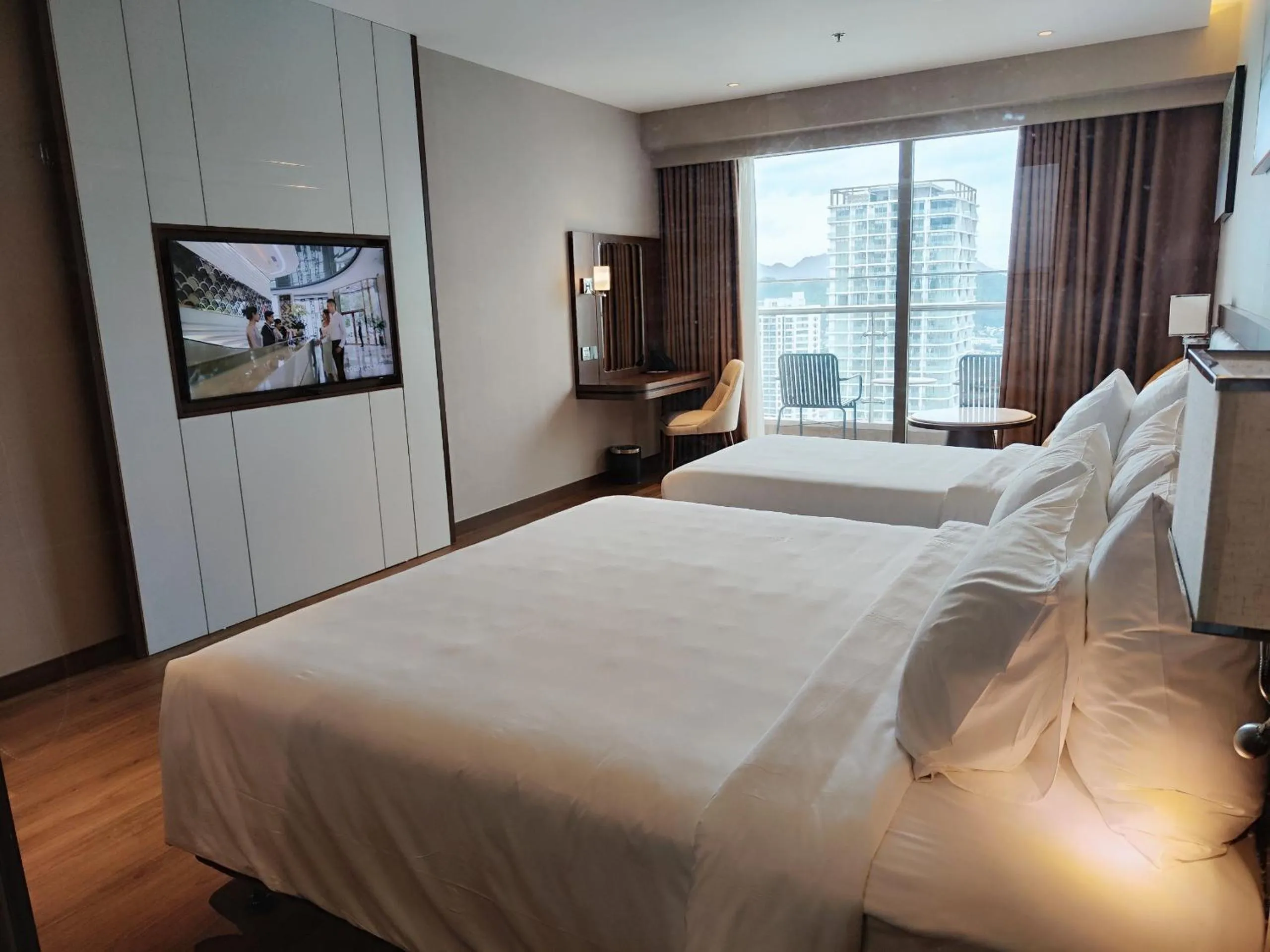 Bed in Annova Nha Trang Hotel