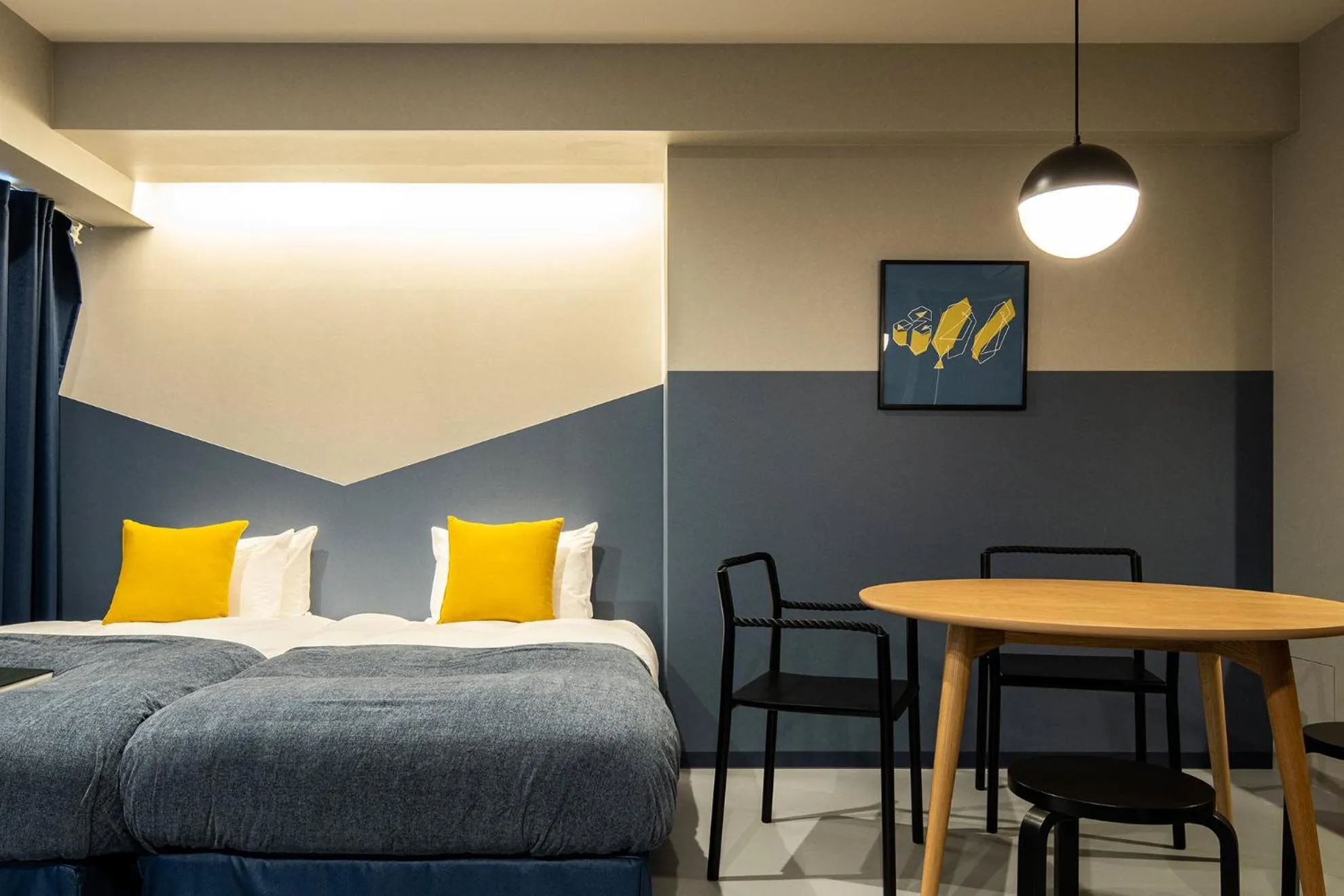 Bedroom, Bed in Section L Tsukiji