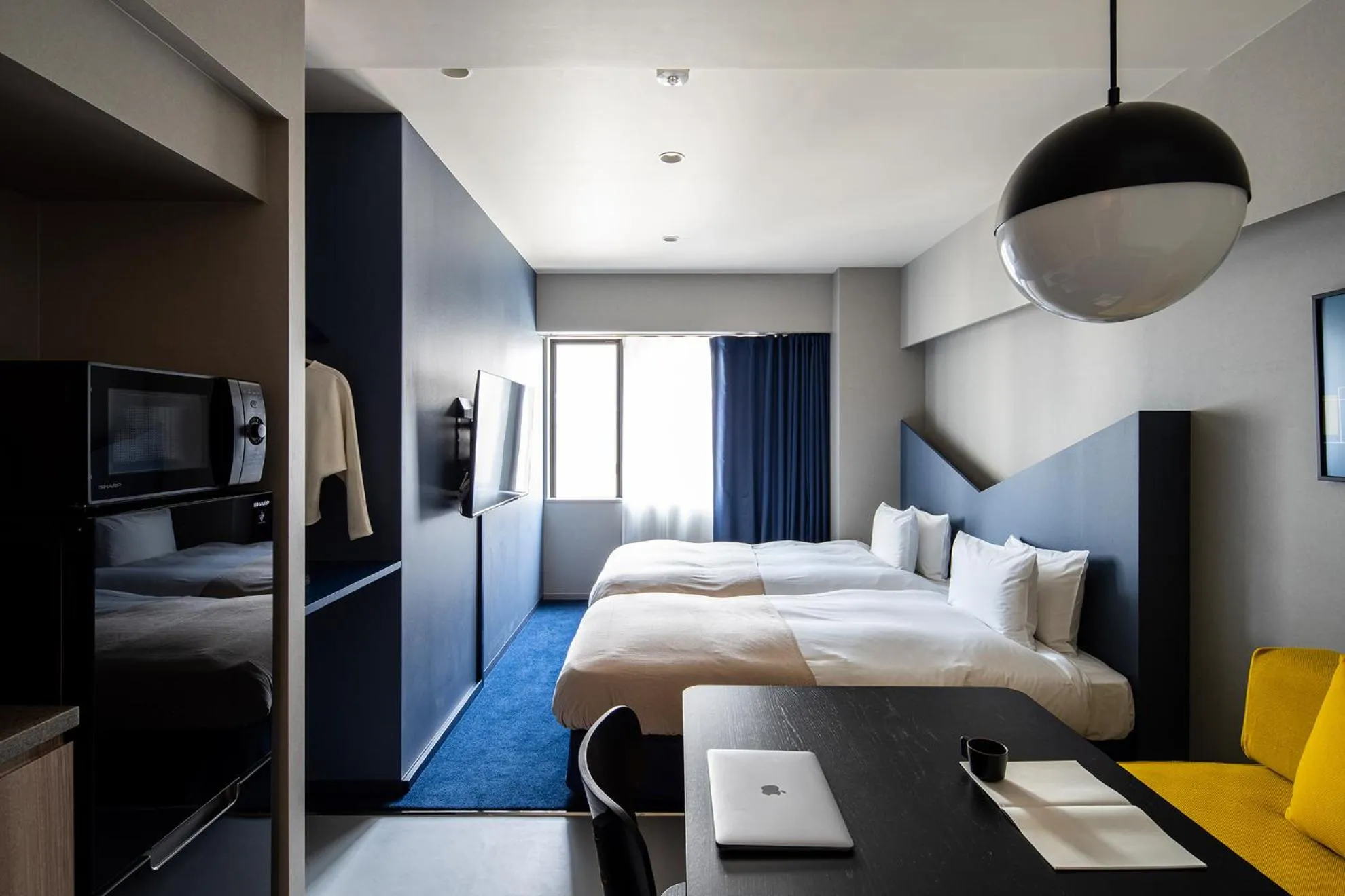 Photo of the whole room, Bed in Section L Tsukiji