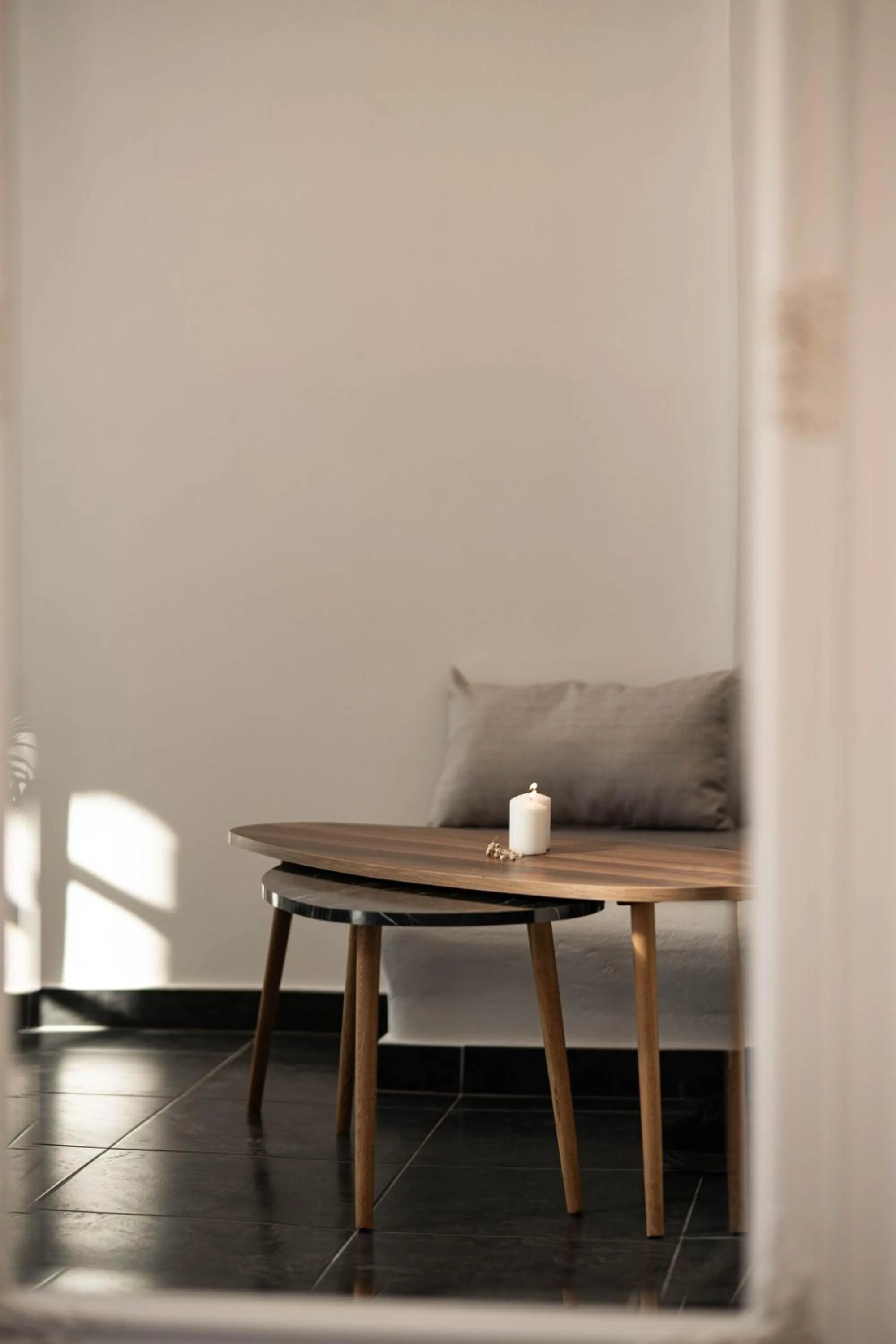 Seating area in La Roka, Cliffside Memories