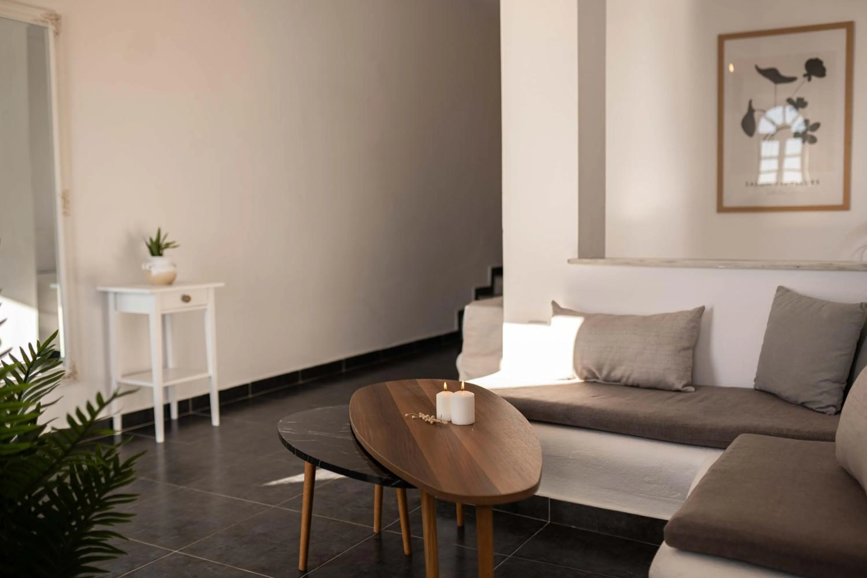 Seating area in La Roka, Cliffside Memories