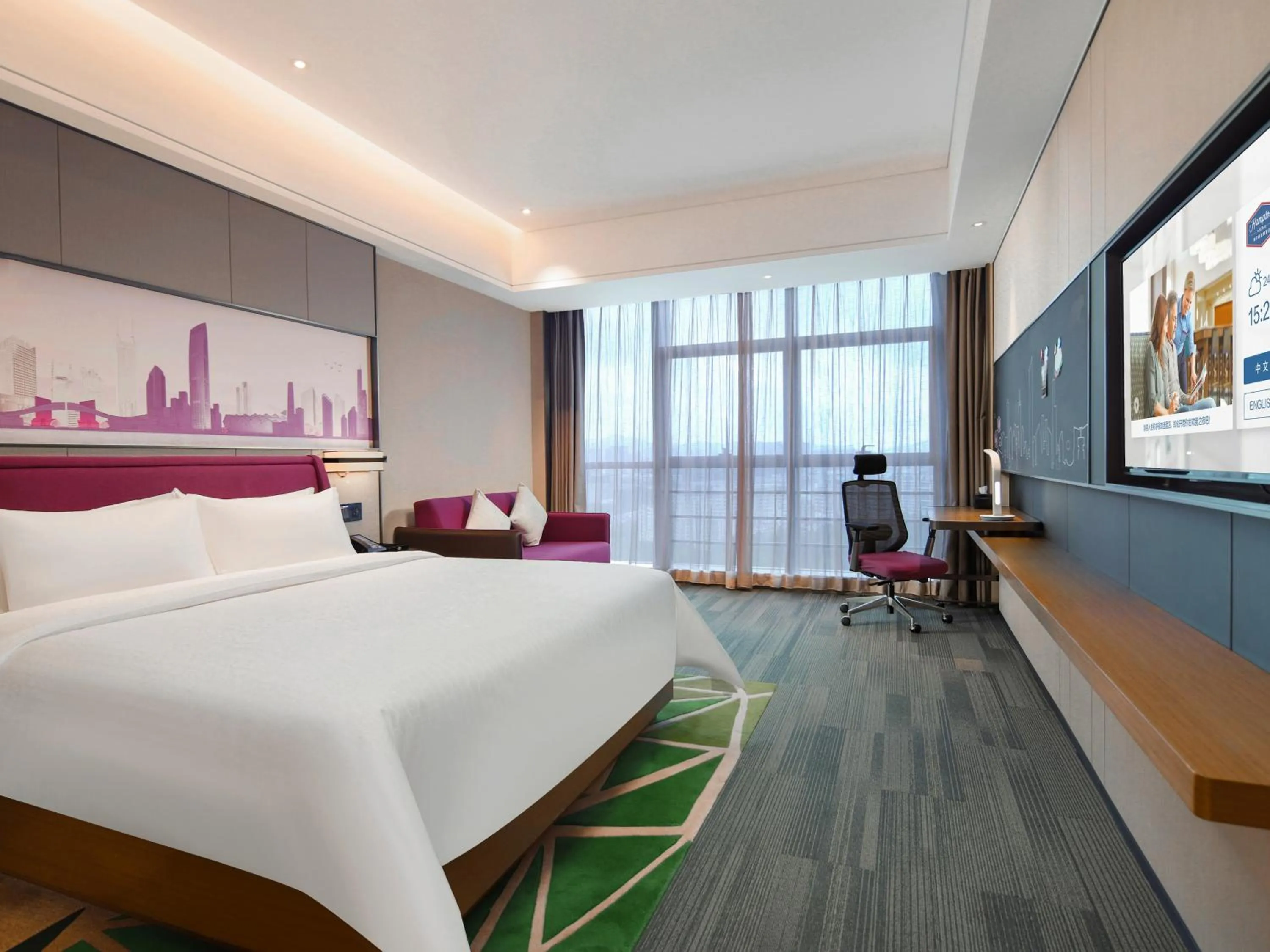 Deluxe Queen Room in Hampton by Hilton Shenzhen Longhua Qinghu