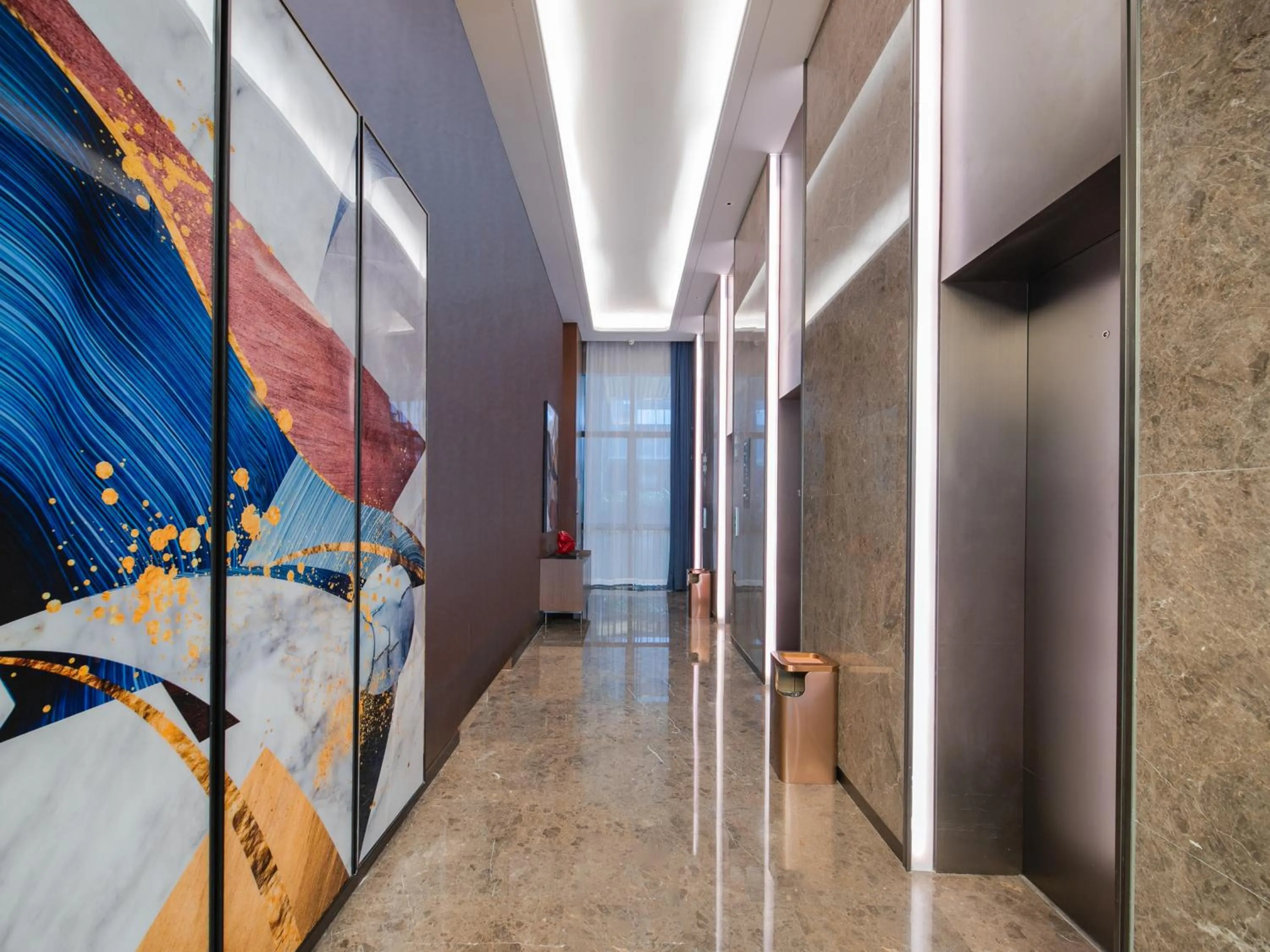 Property building, Bed in Hampton by Hilton Shenzhen Longhua Qinghu