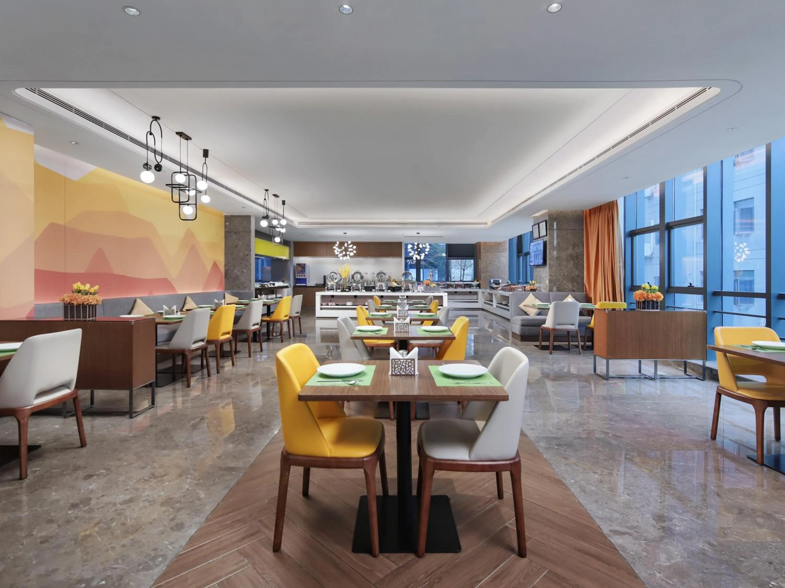 Restaurant/places to eat in Hampton by Hilton Shenzhen Longhua Qinghu