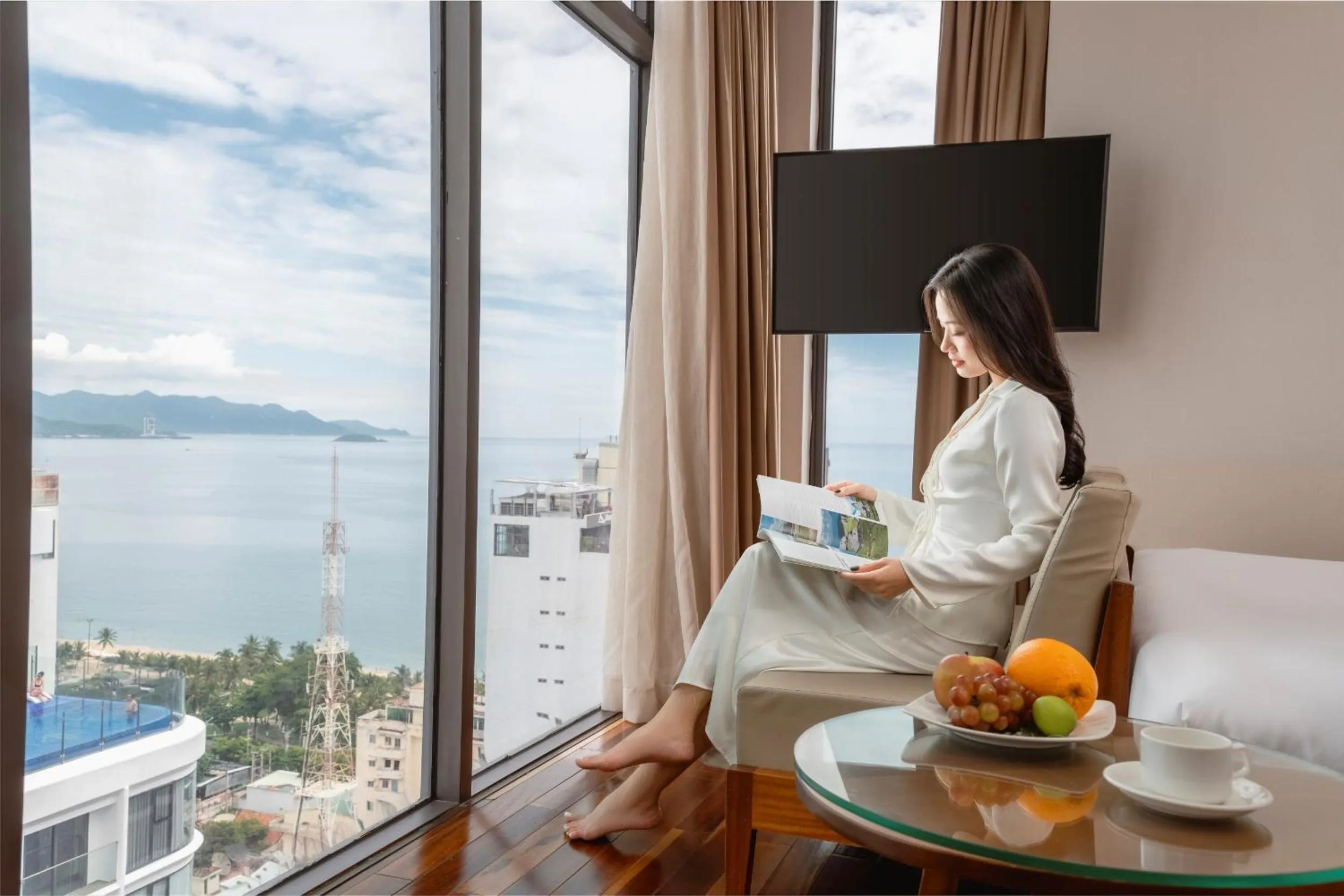 View (from property/room) in Green Beach Hotel Nha Trang