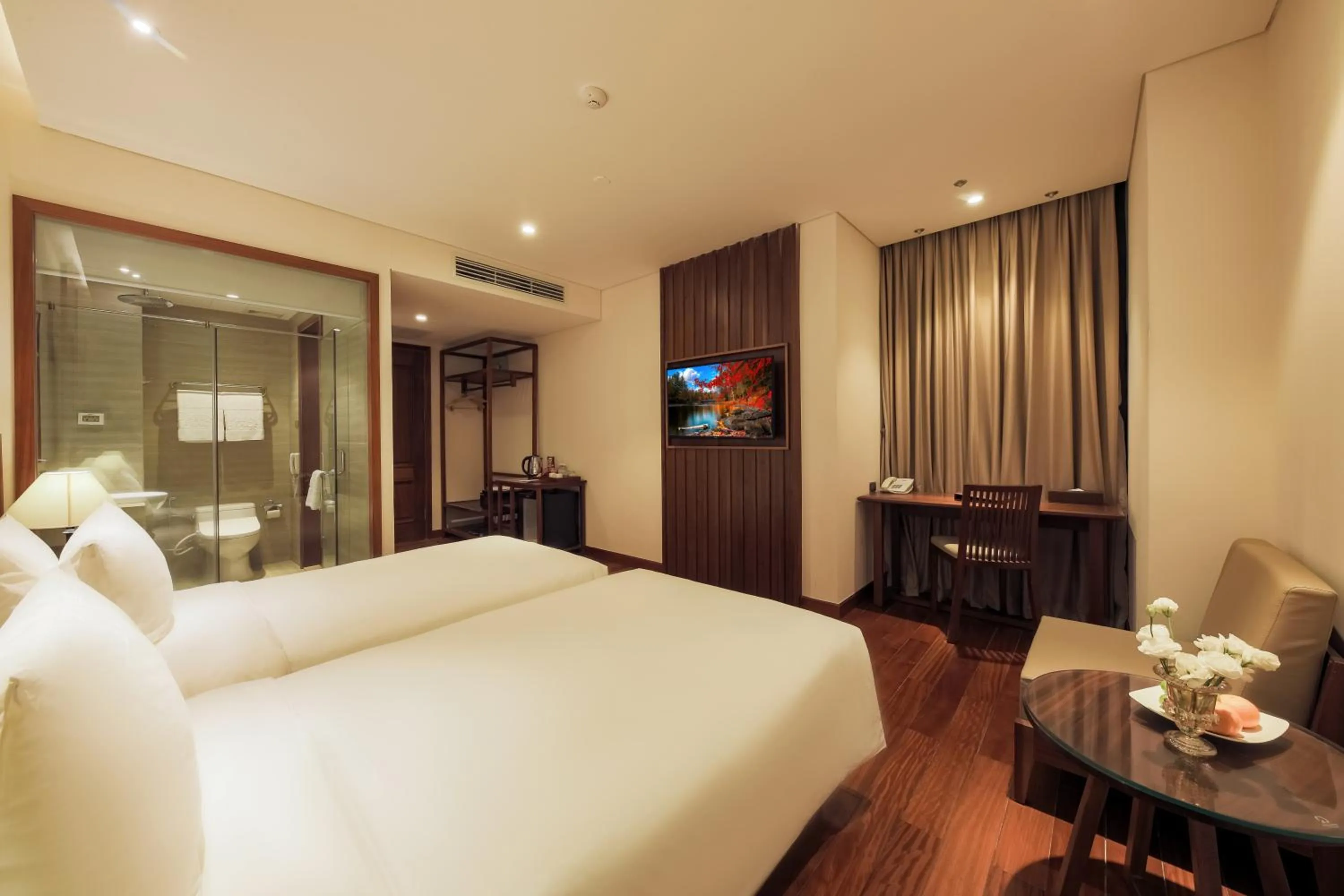 Bed in Green Beach Hotel Nha Trang