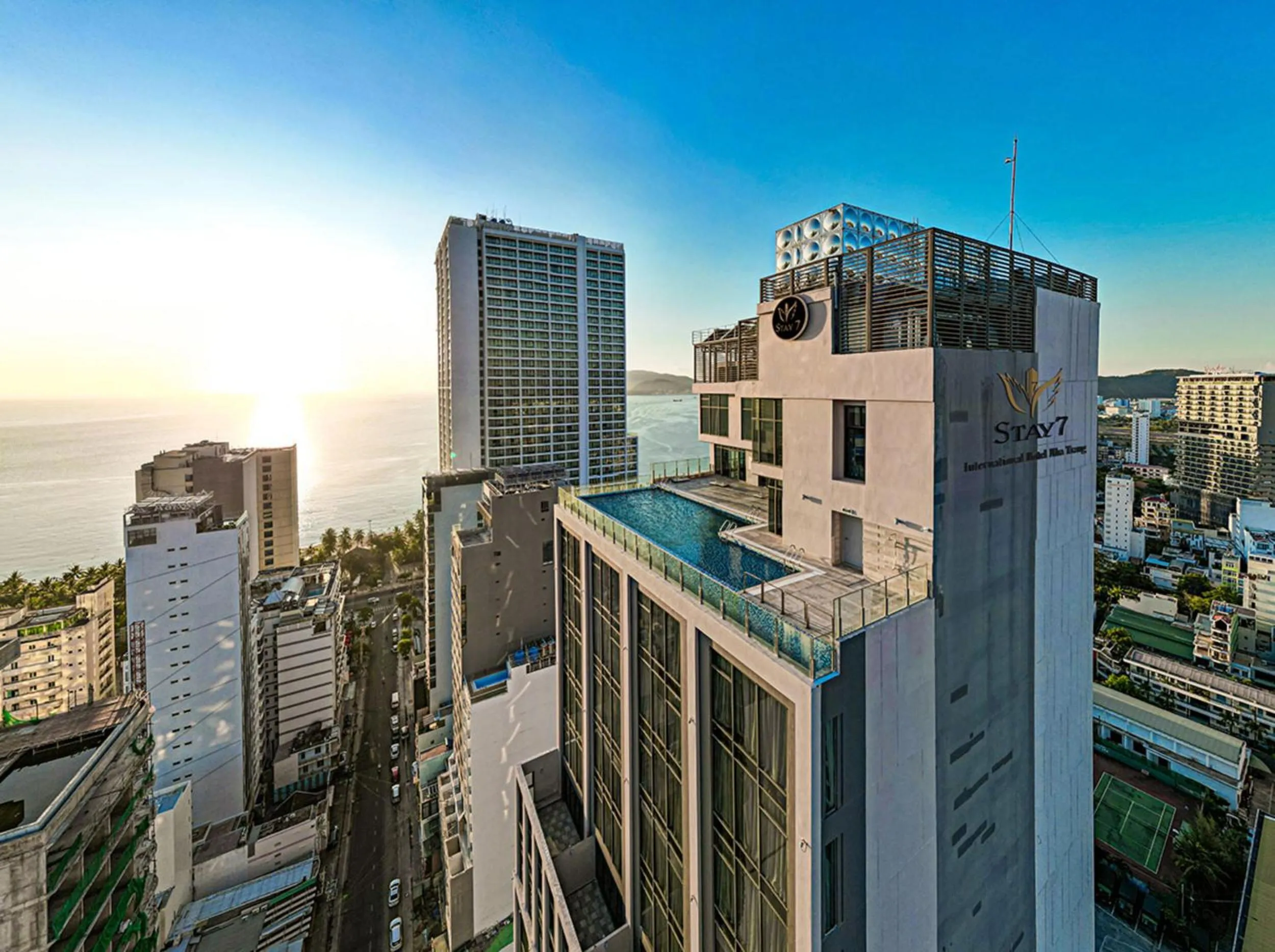 Property building in Green Beach Hotel Nha Trang