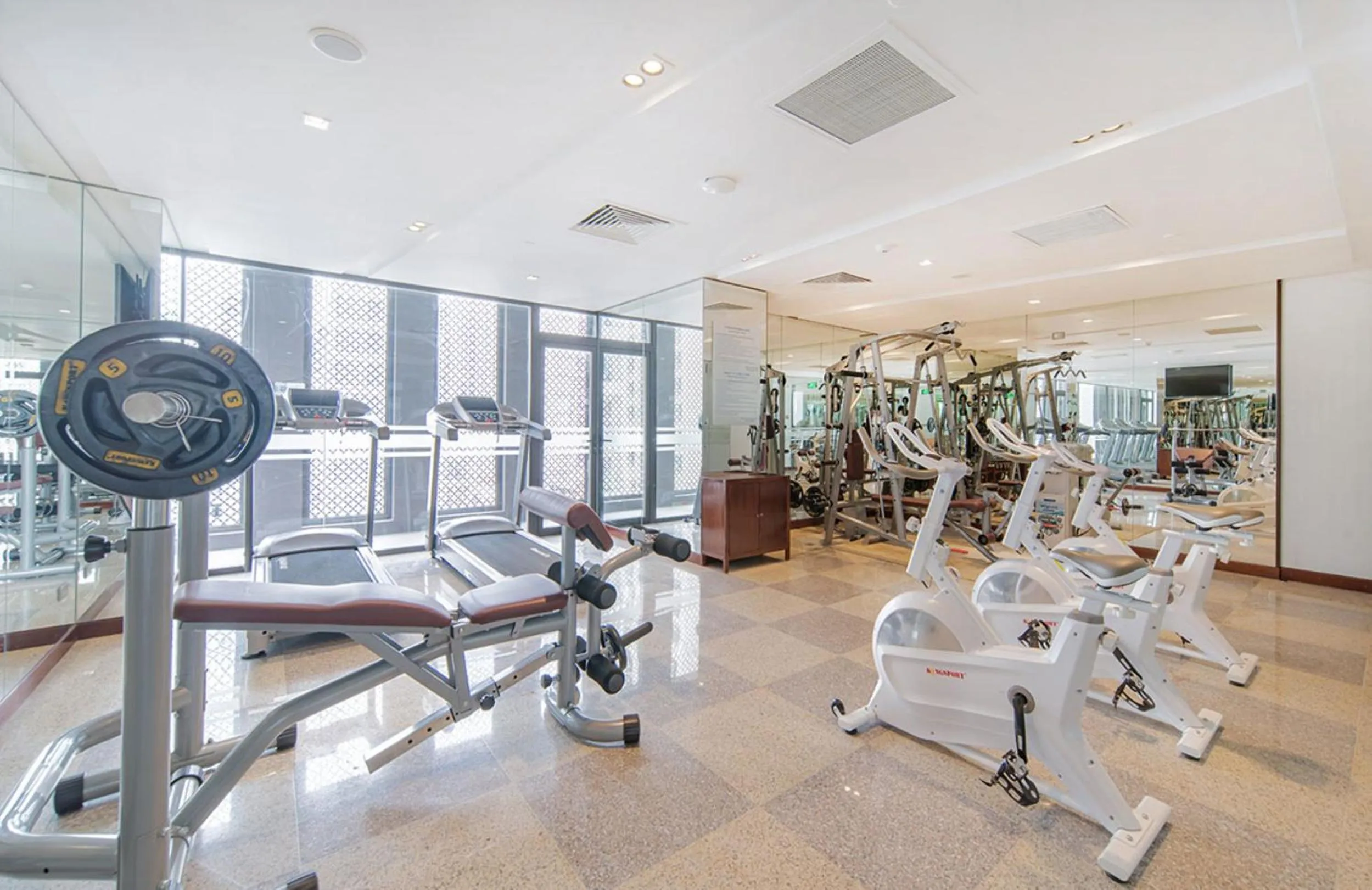 Fitness centre/facilities in Green Beach Hotel Nha Trang