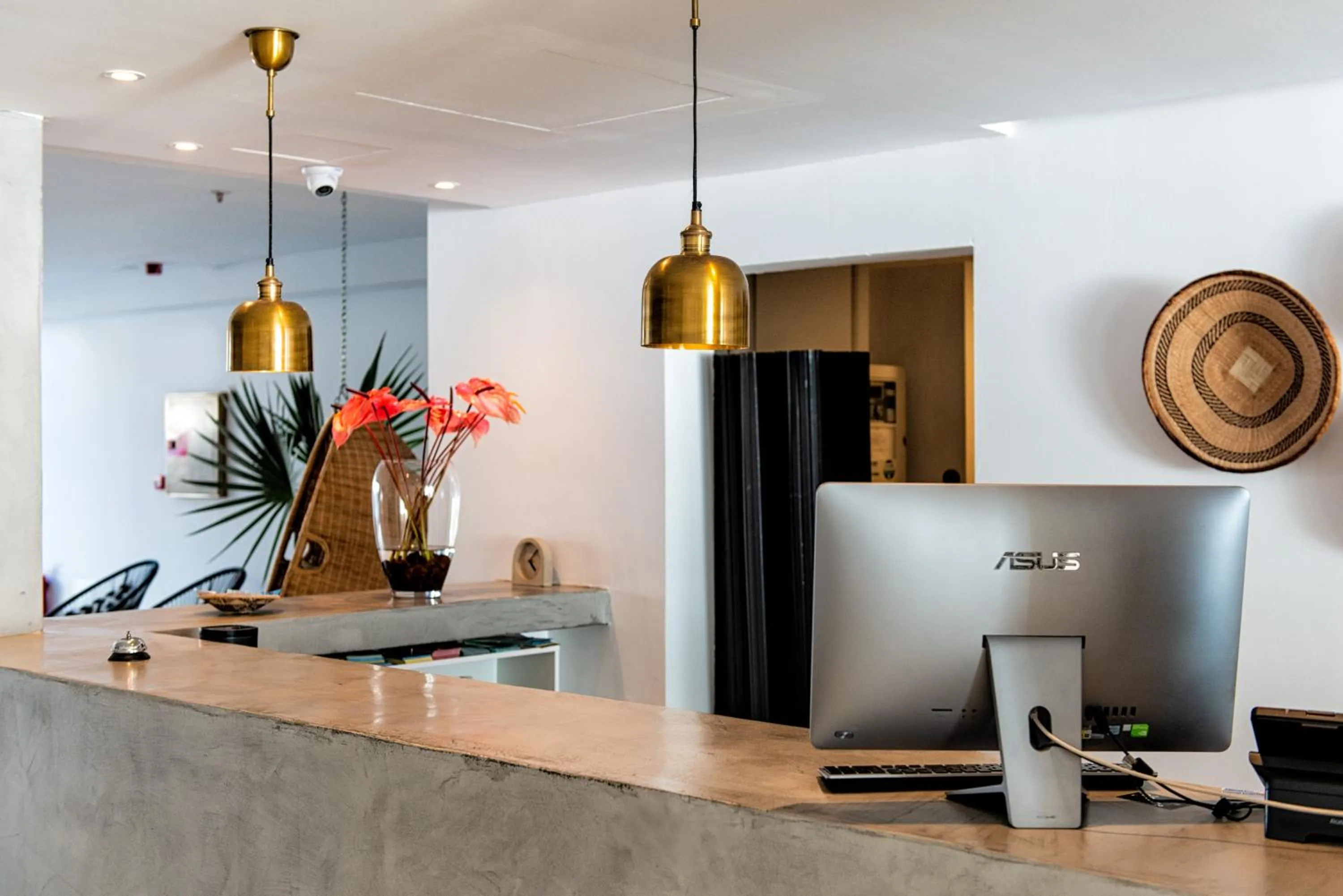 Lobby or reception in Atlantic Holiday Hotel