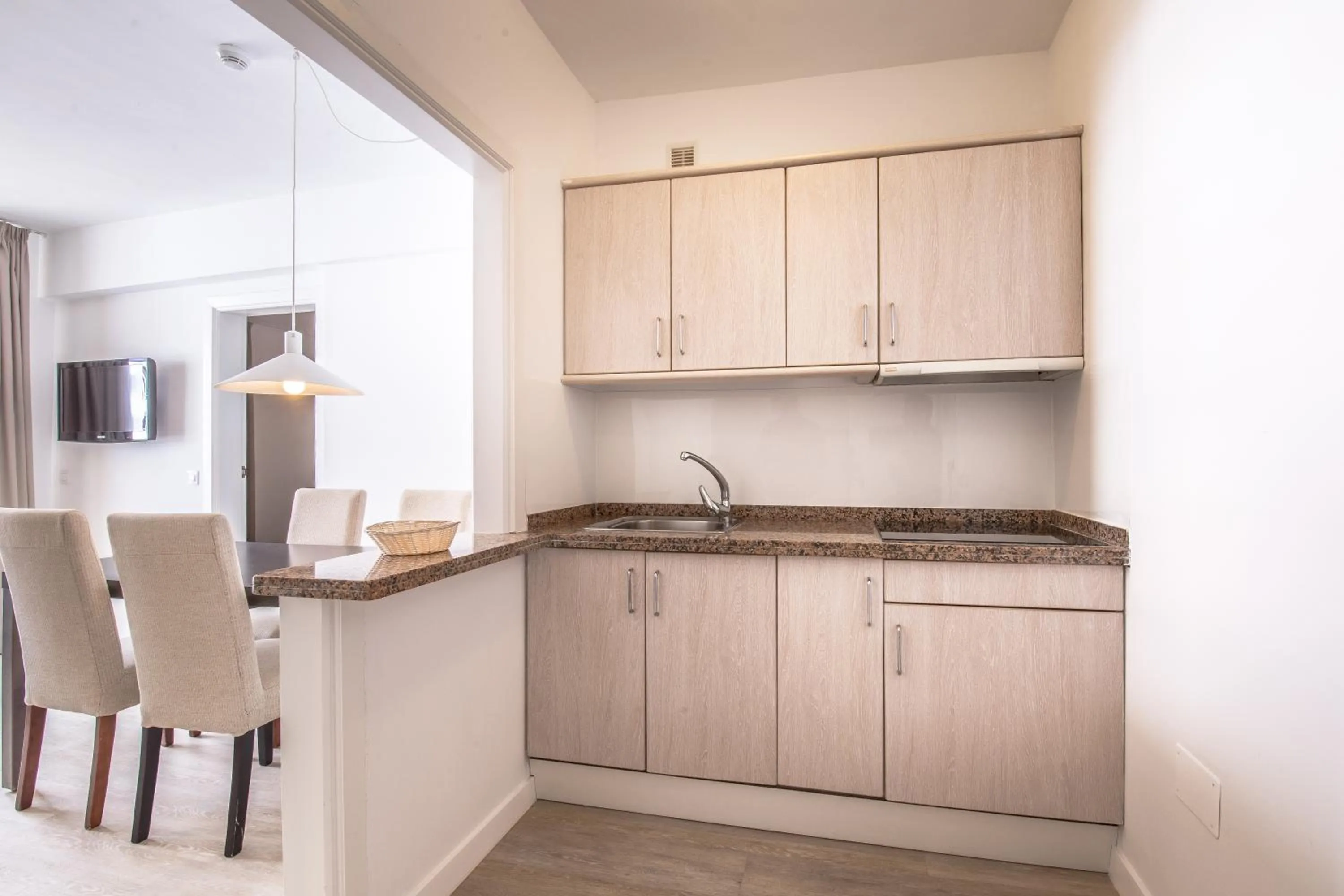 Kitchen or kitchenette in Atlantic Holiday Hotel