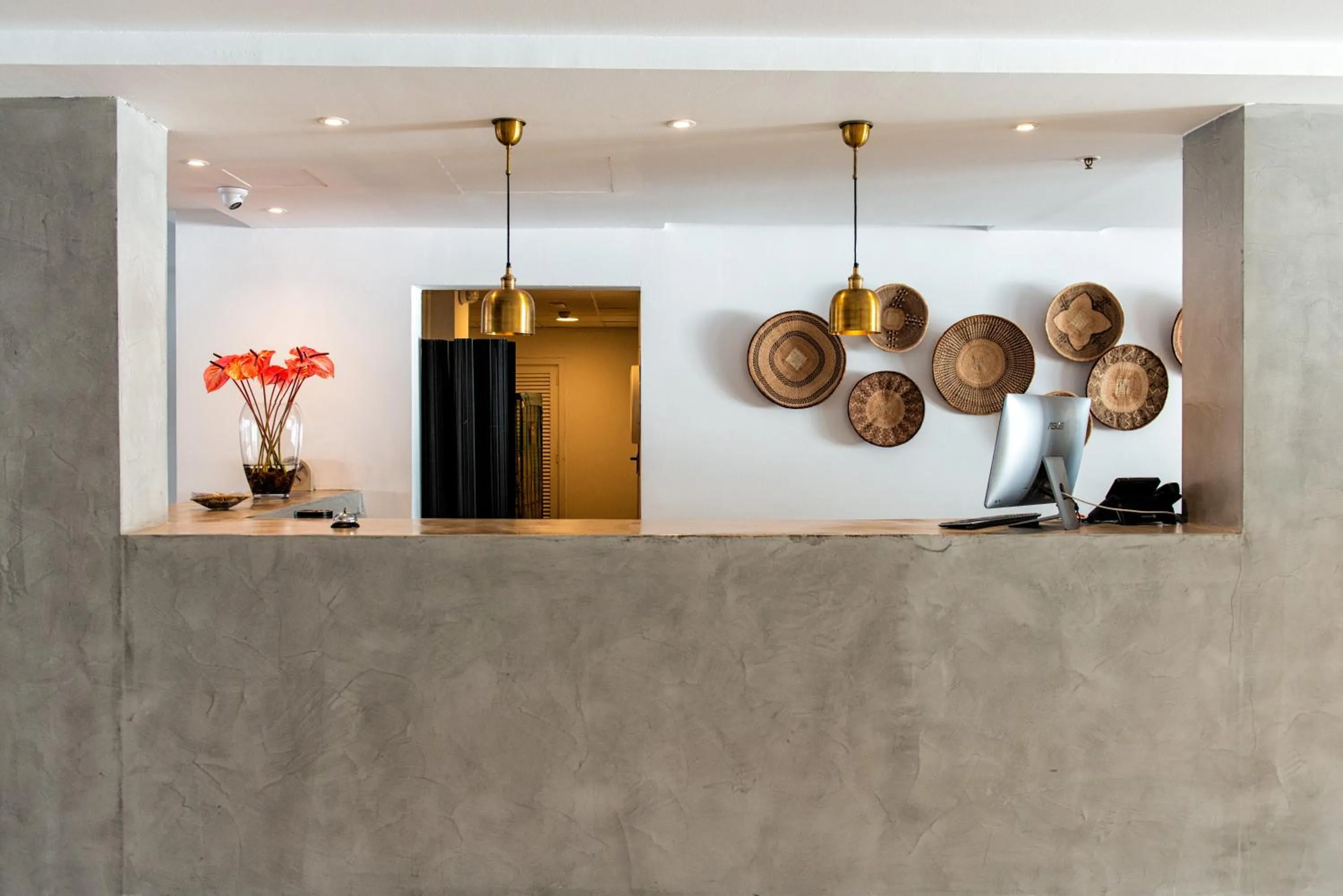 Lobby or reception in Atlantic Holiday Hotel