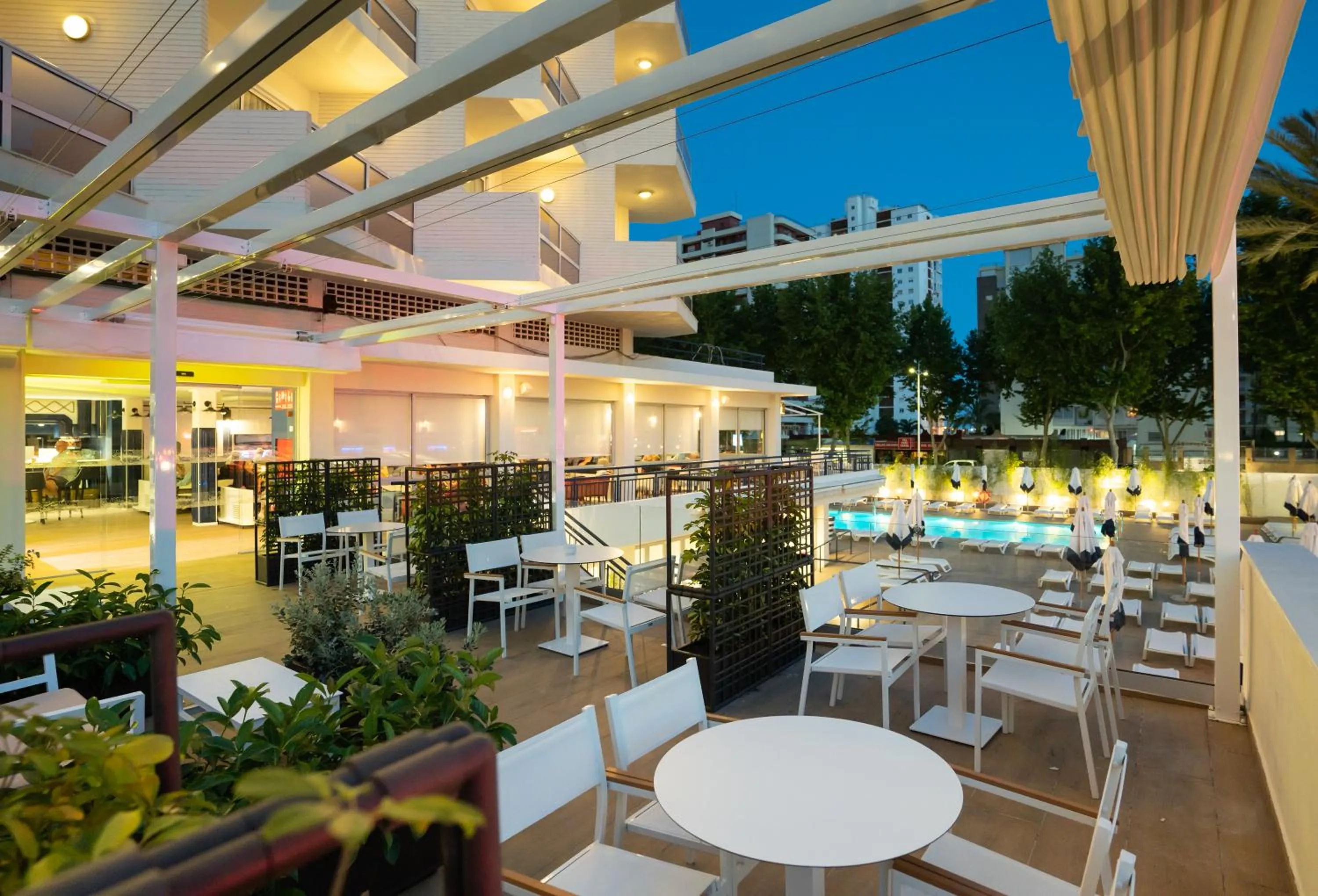 Balcony/Terrace in Medplaya Hotel Riudor - Adults Recommended