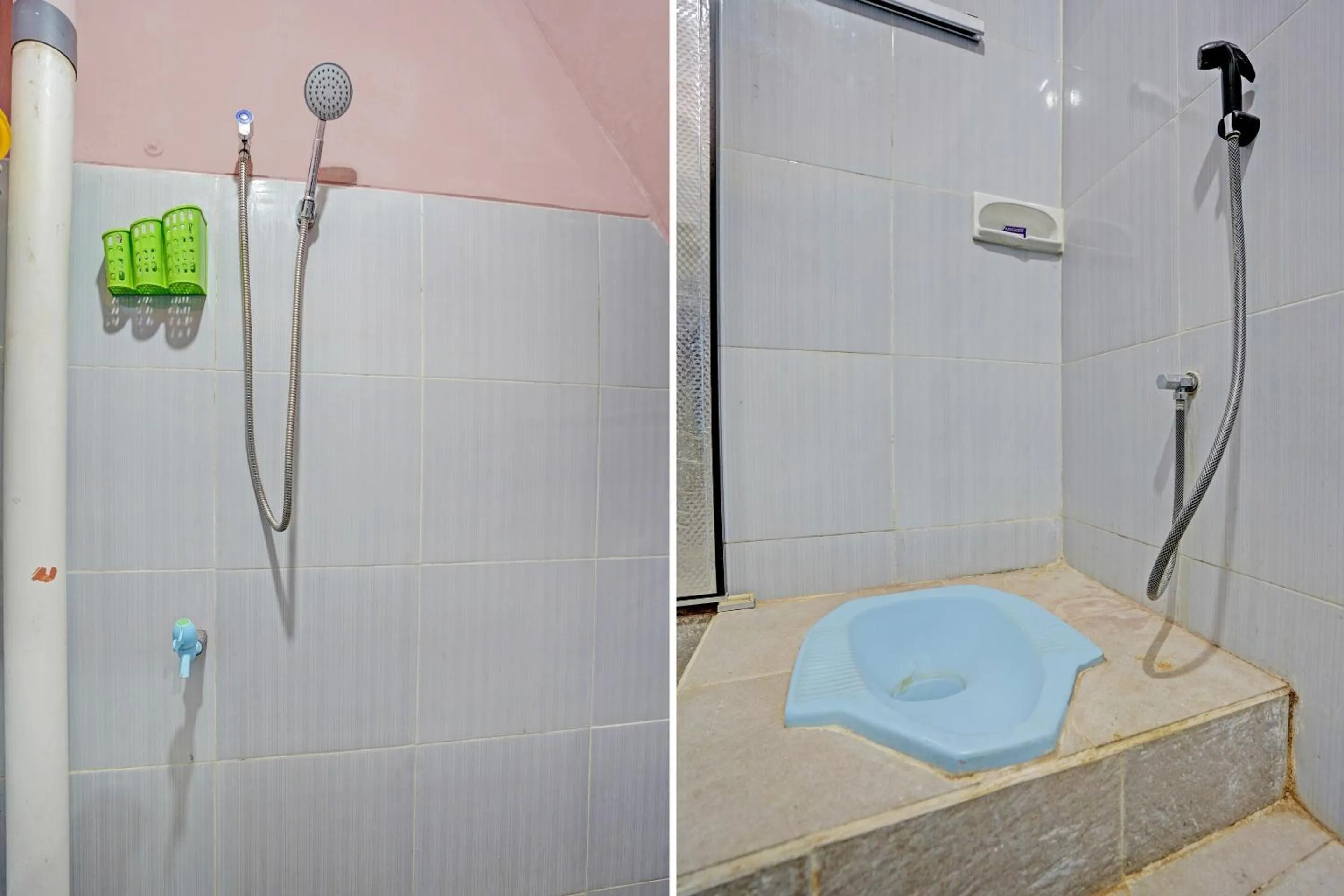 Bathroom in SPOT ON 92370 Sobat Ijen HomestayNearSungai Prengsengan