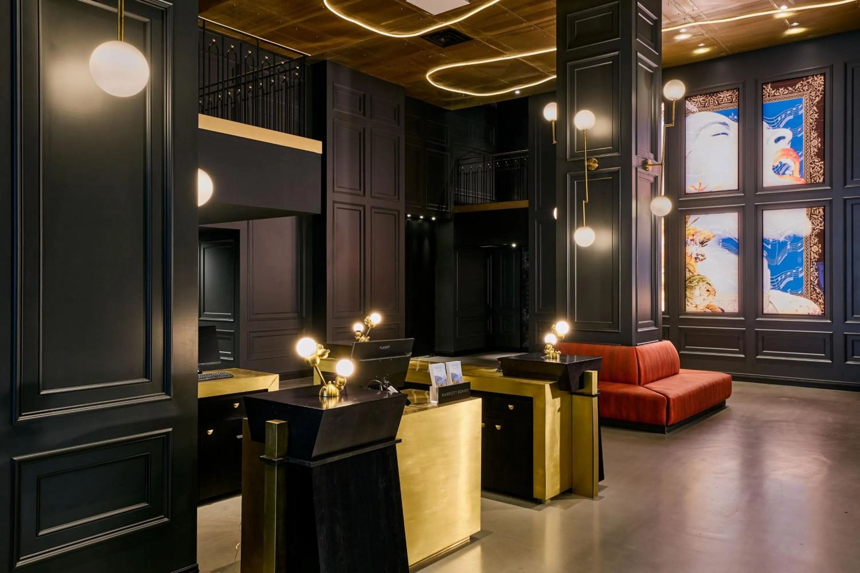 Lobby or reception in Renaissance New York Harlem Hotel