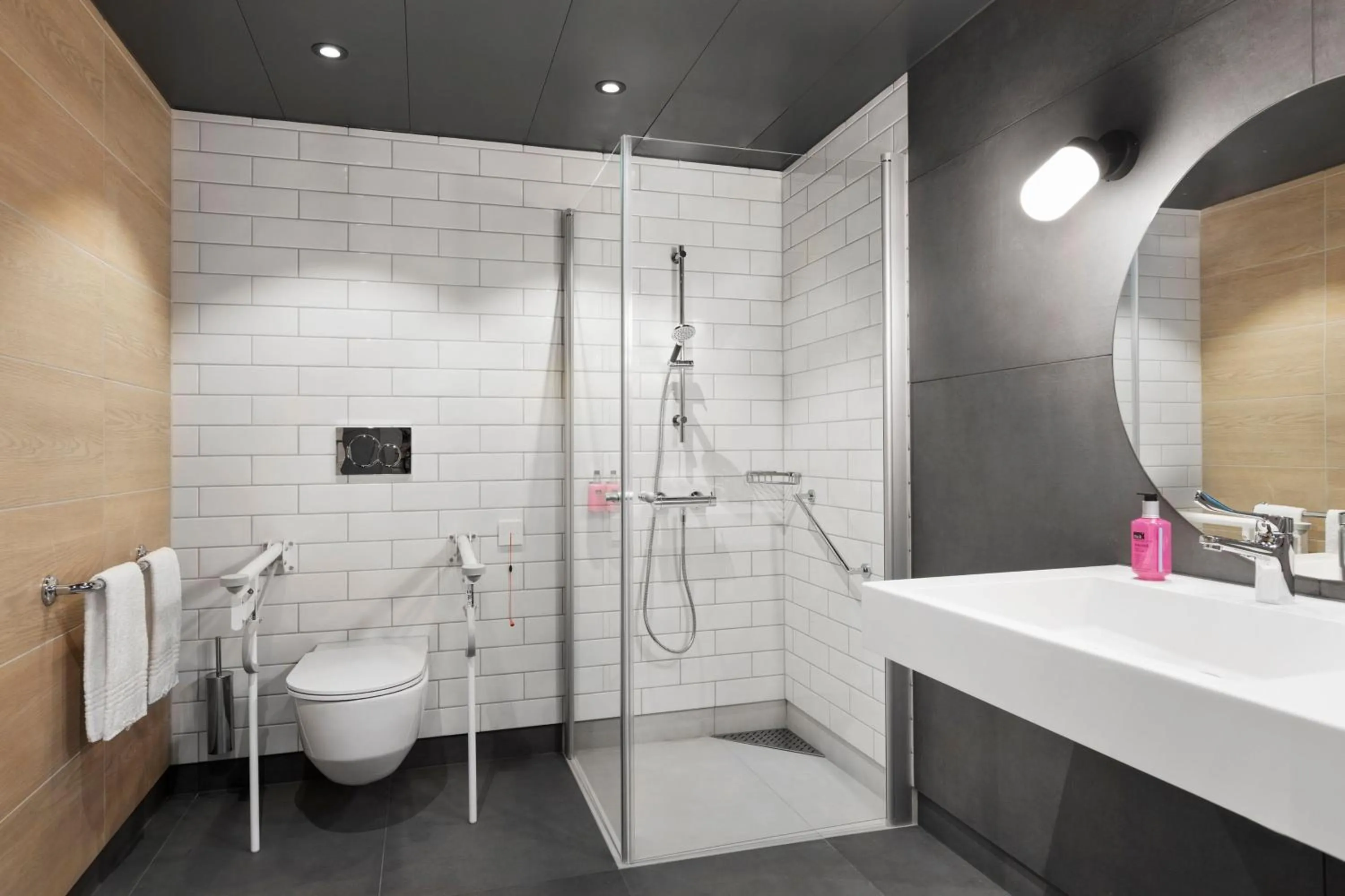 Bathroom in Moxy Tromso