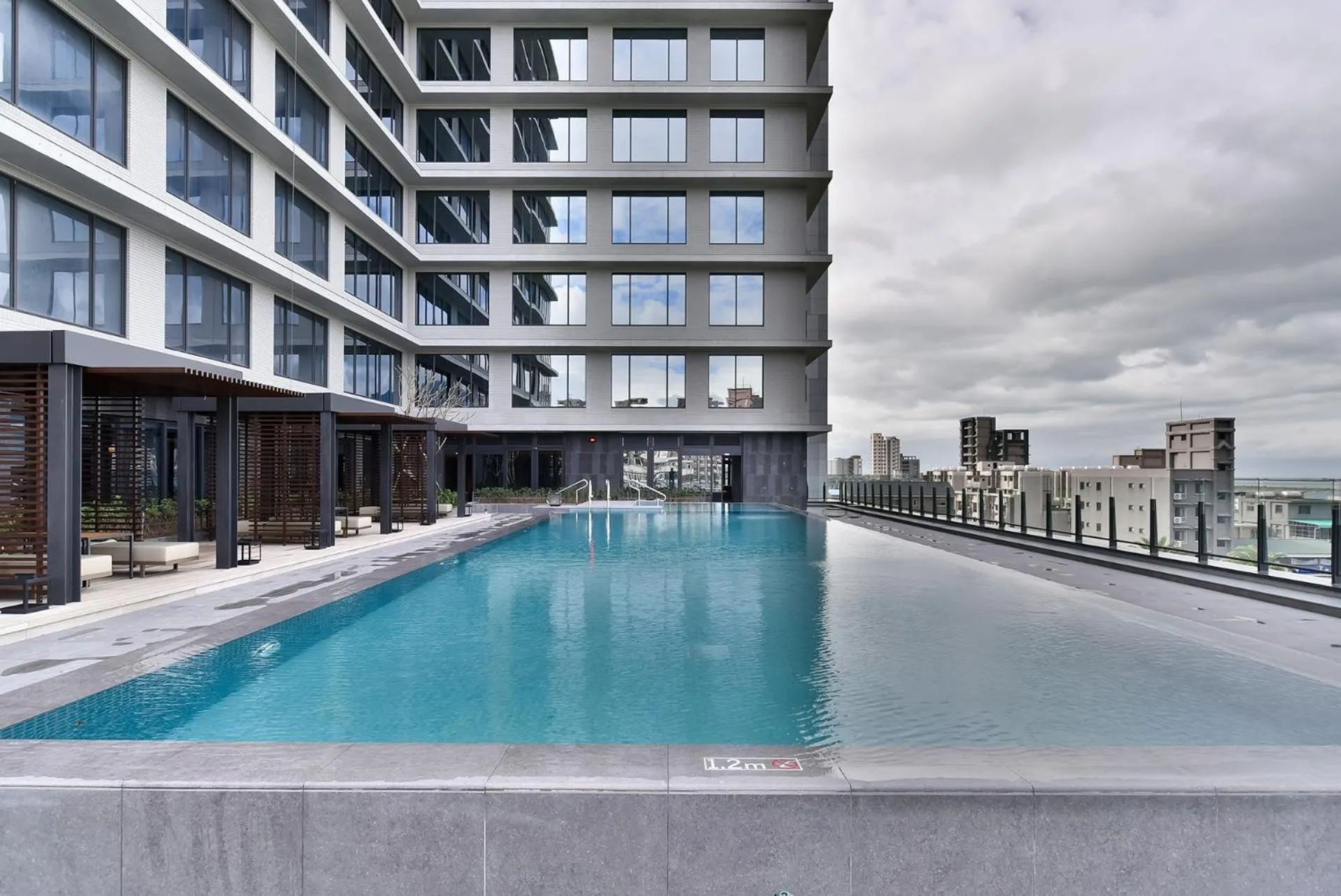 Swimming pool in Four Points by Sheraton Taipei Bali