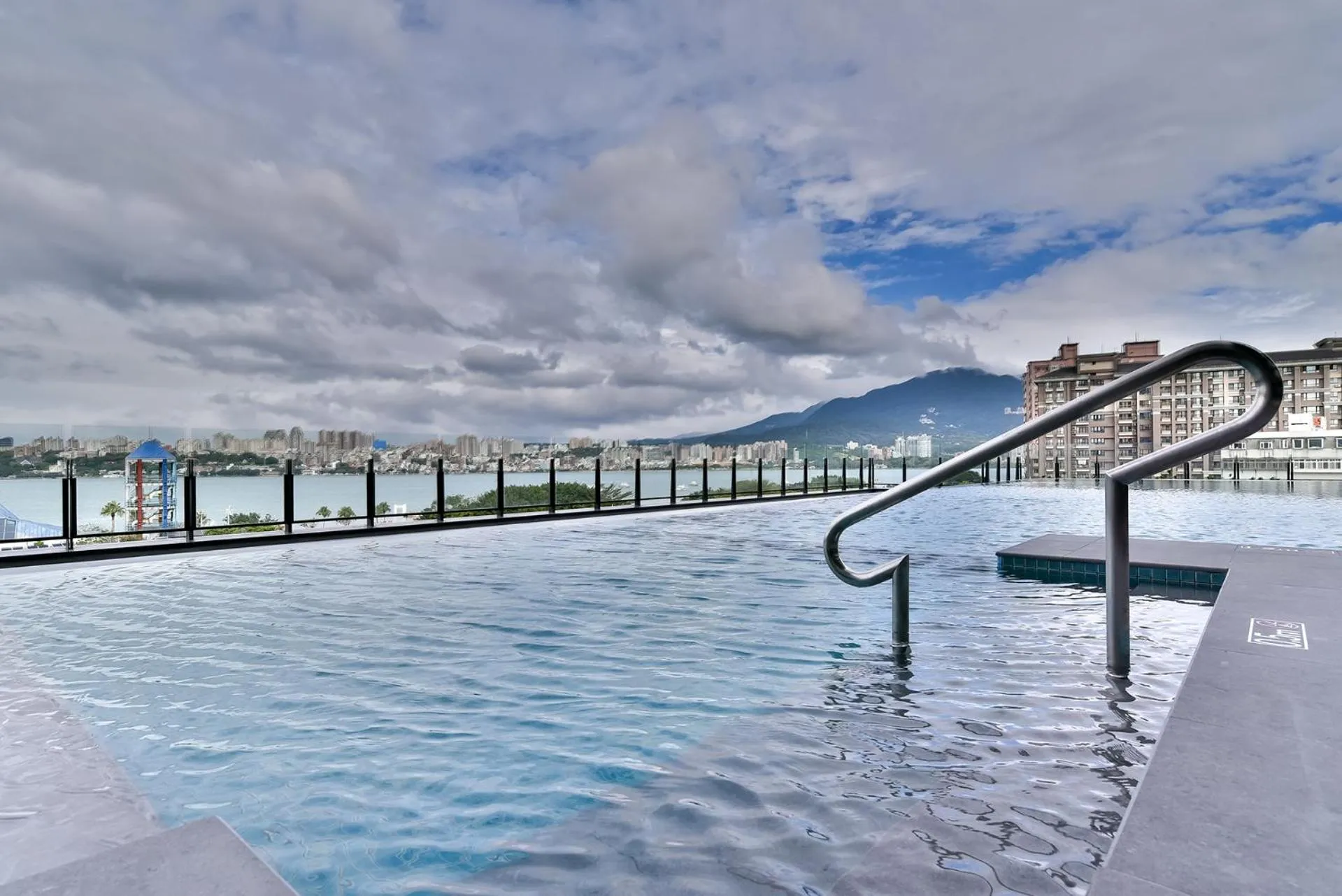 Swimming pool in Four Points by Sheraton Taipei Bali