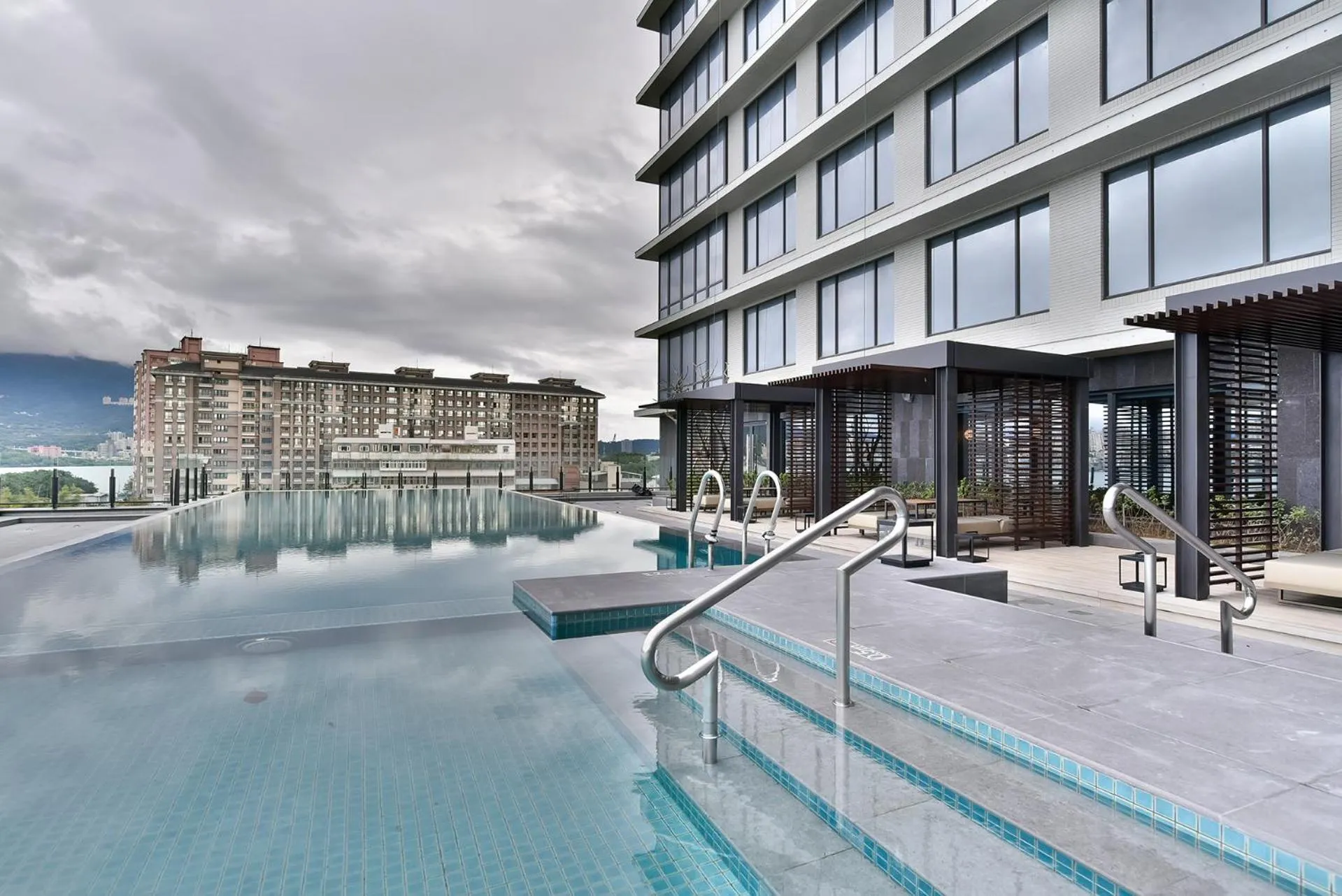 Swimming pool in Four Points by Sheraton Taipei Bali