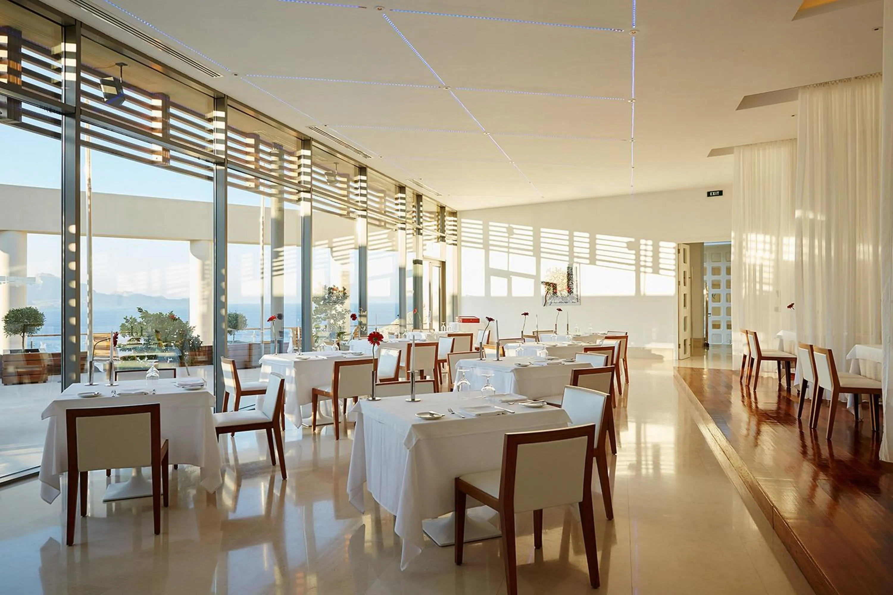 Restaurant/places to eat in Lindos Blu Luxury Hotel-Adults only