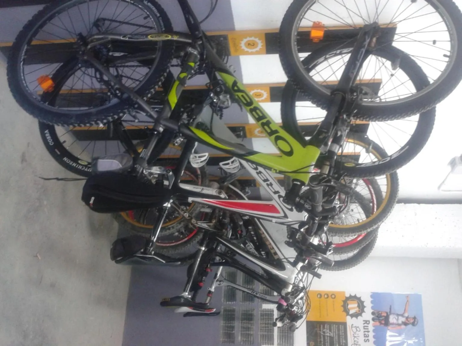 Cycling in Hotel Sanchez