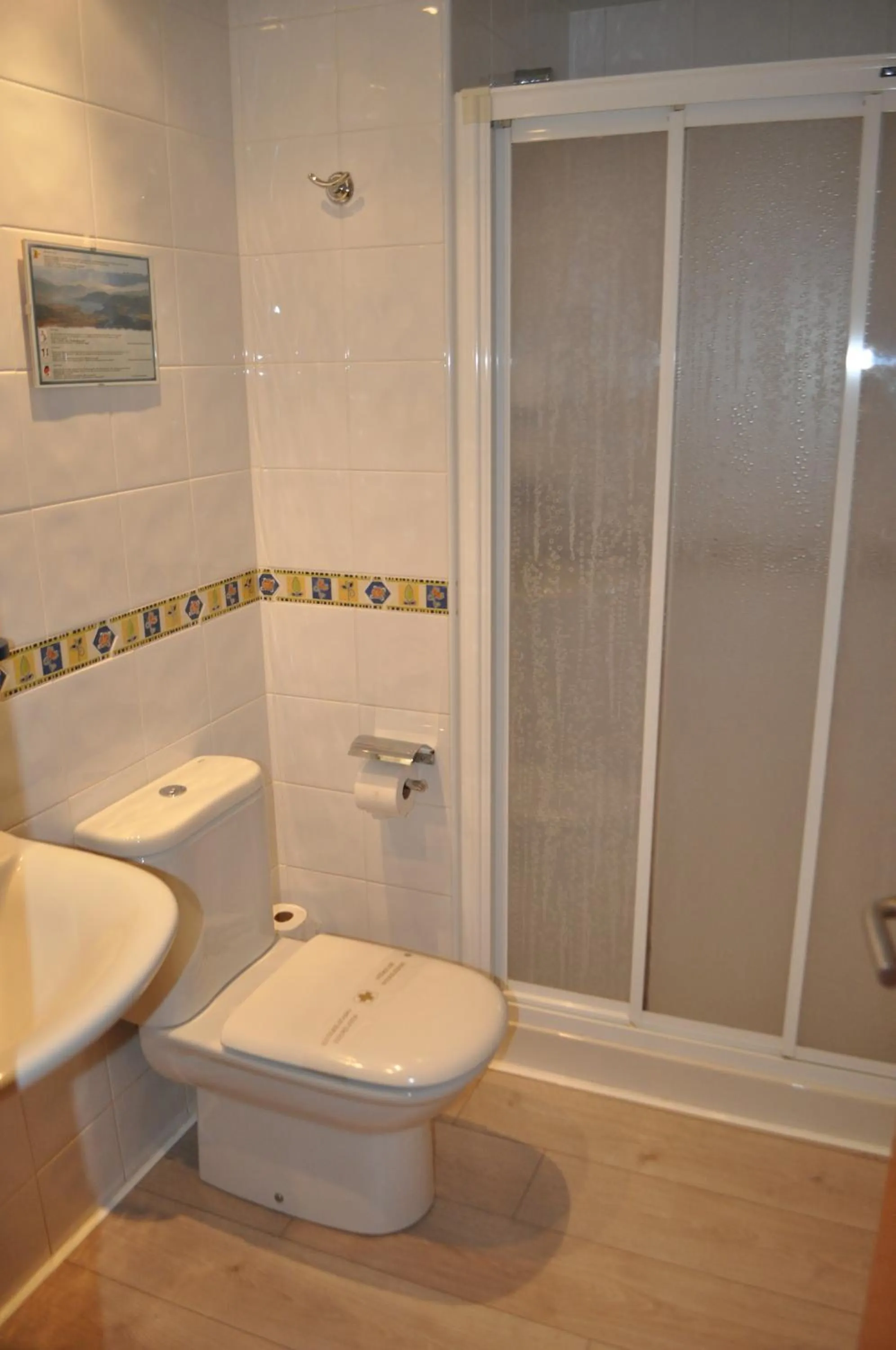 Toilet in Hotel Sanchez