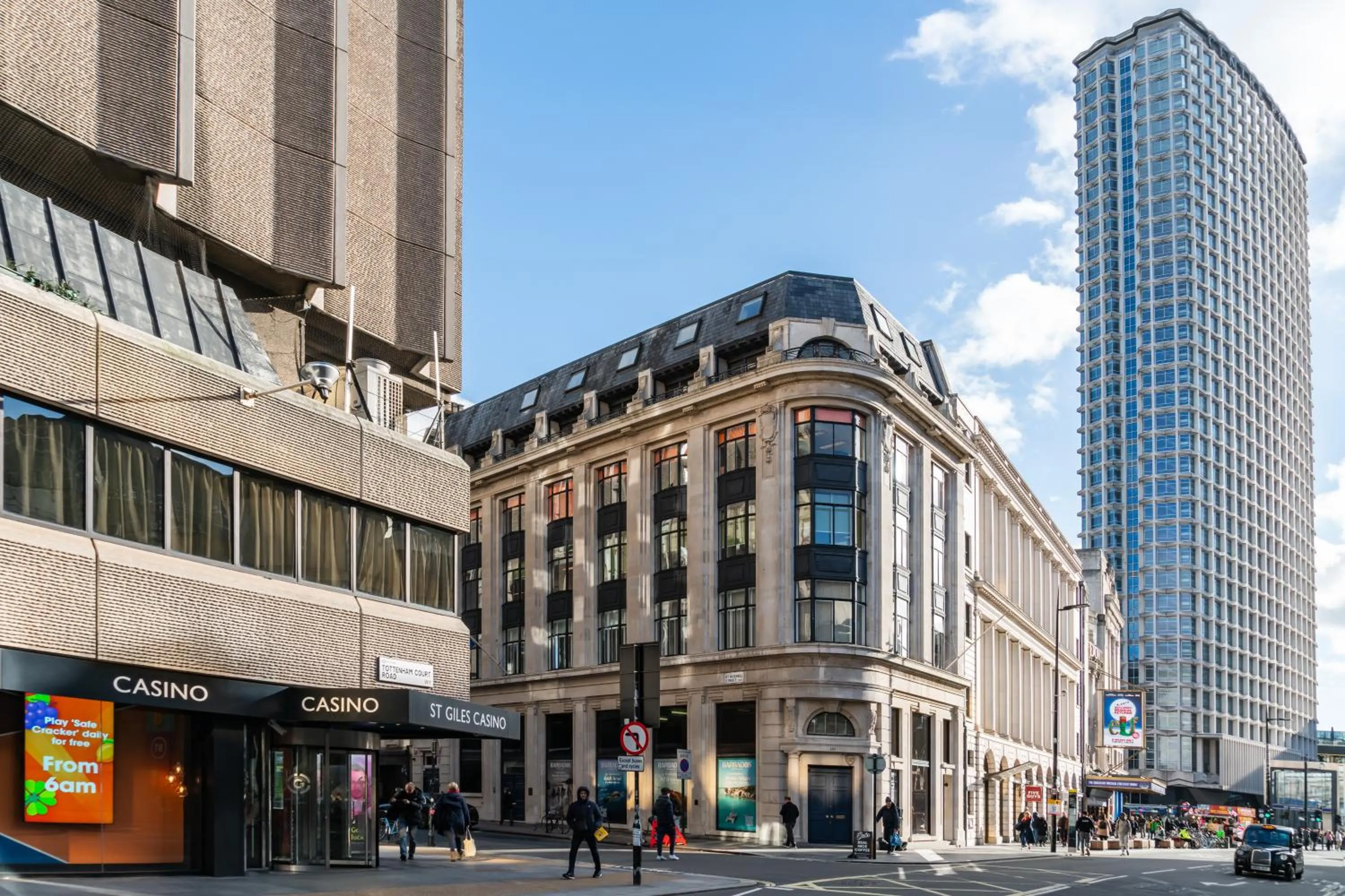 Property building in Zedwell Underground Hotel Tottenham Court Rd