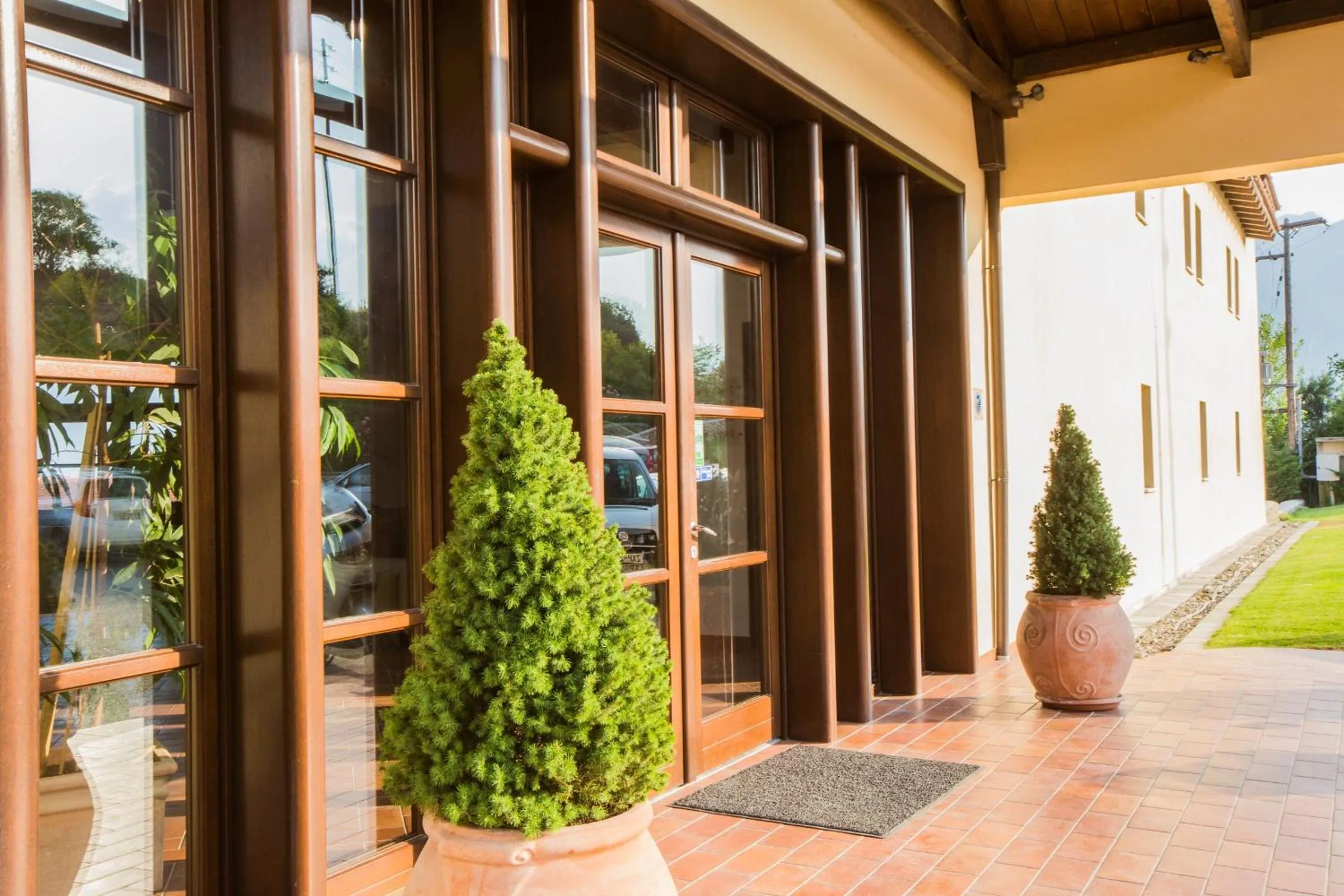 Lobby or reception in Meteora Hotel at Kastraki