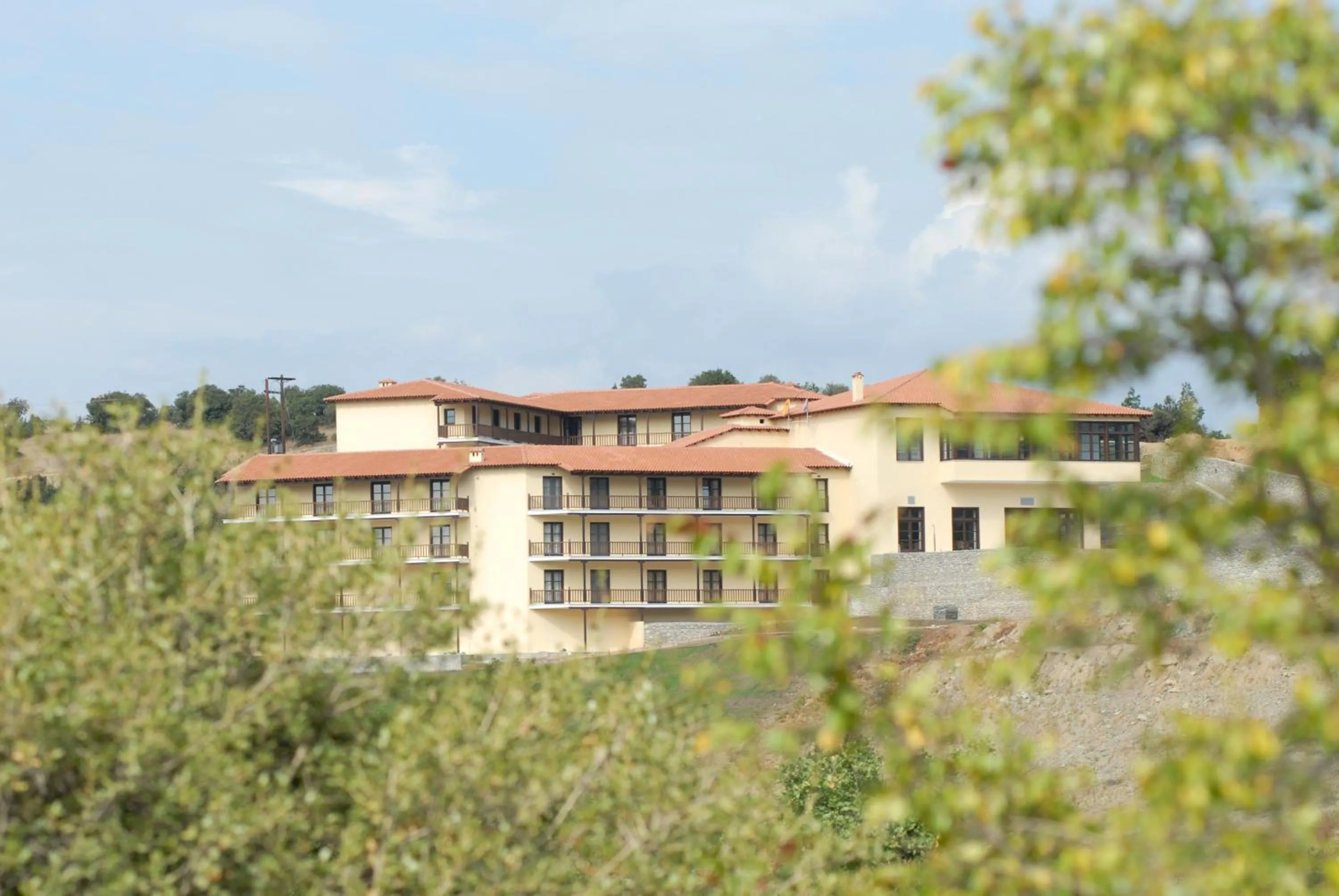 Property building in Meteora Hotel at Kastraki