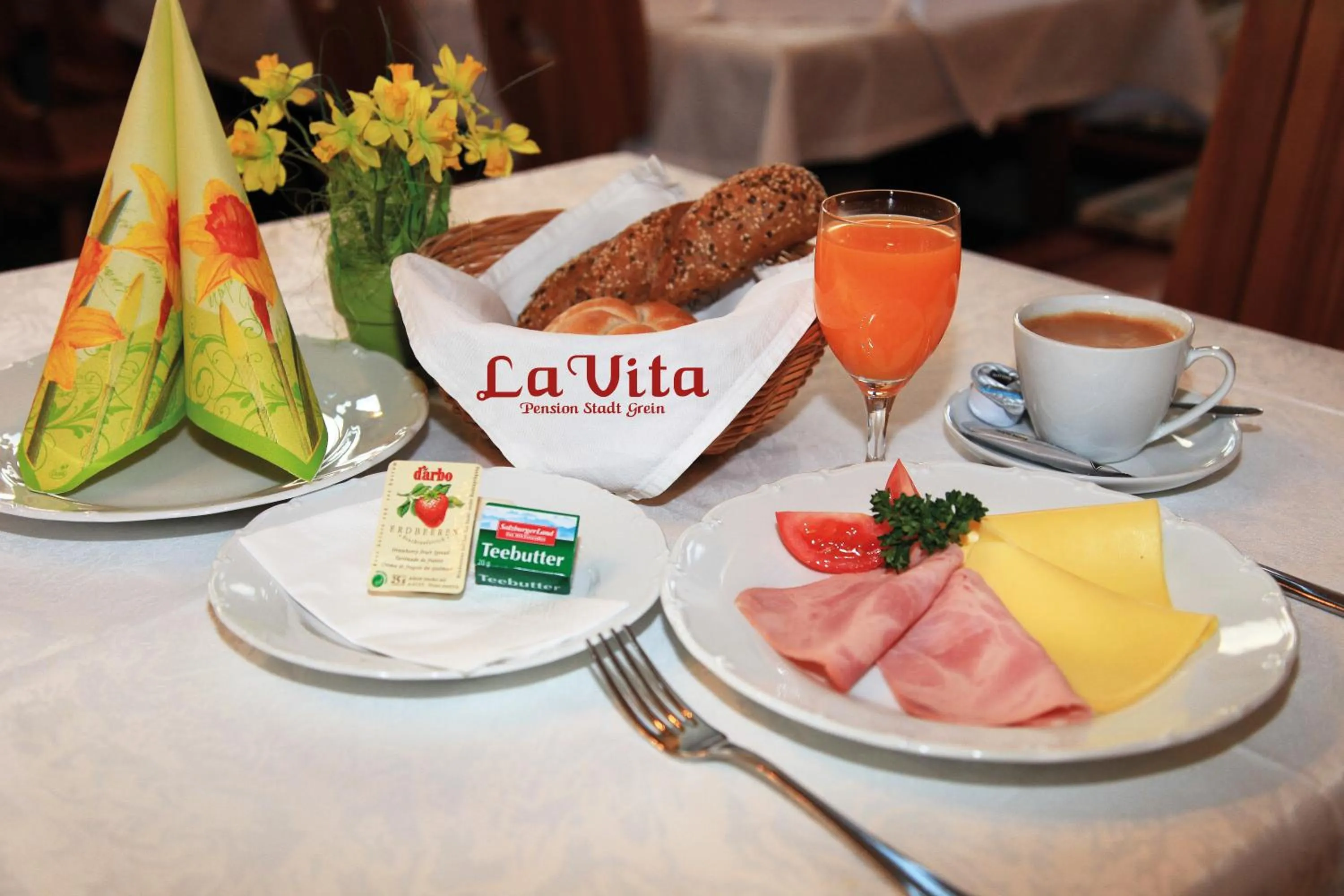 Breakfast in Pension Stadt Grein