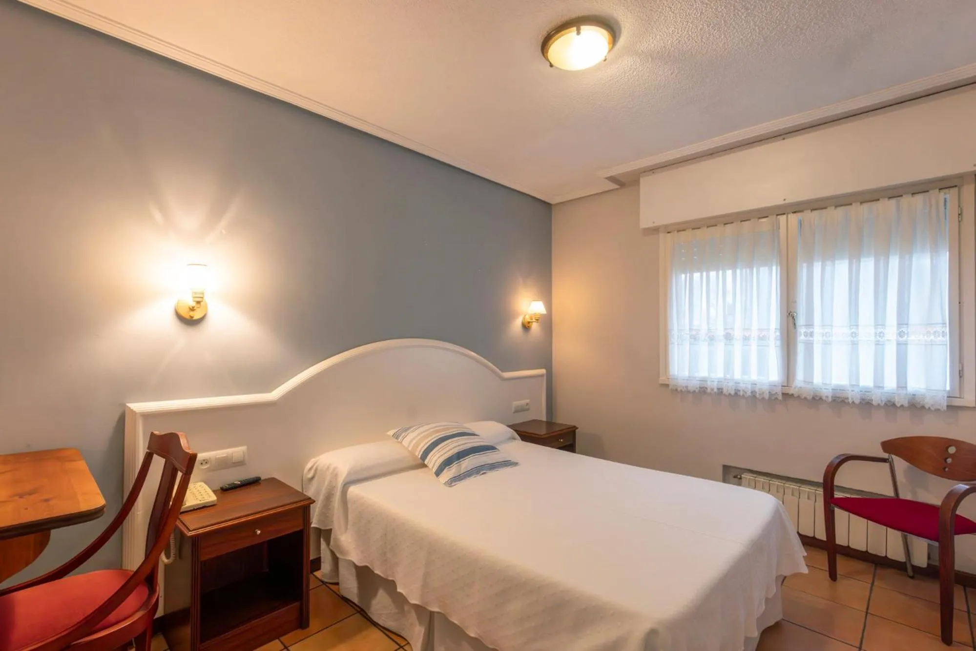 Bed in Hotel Sablón