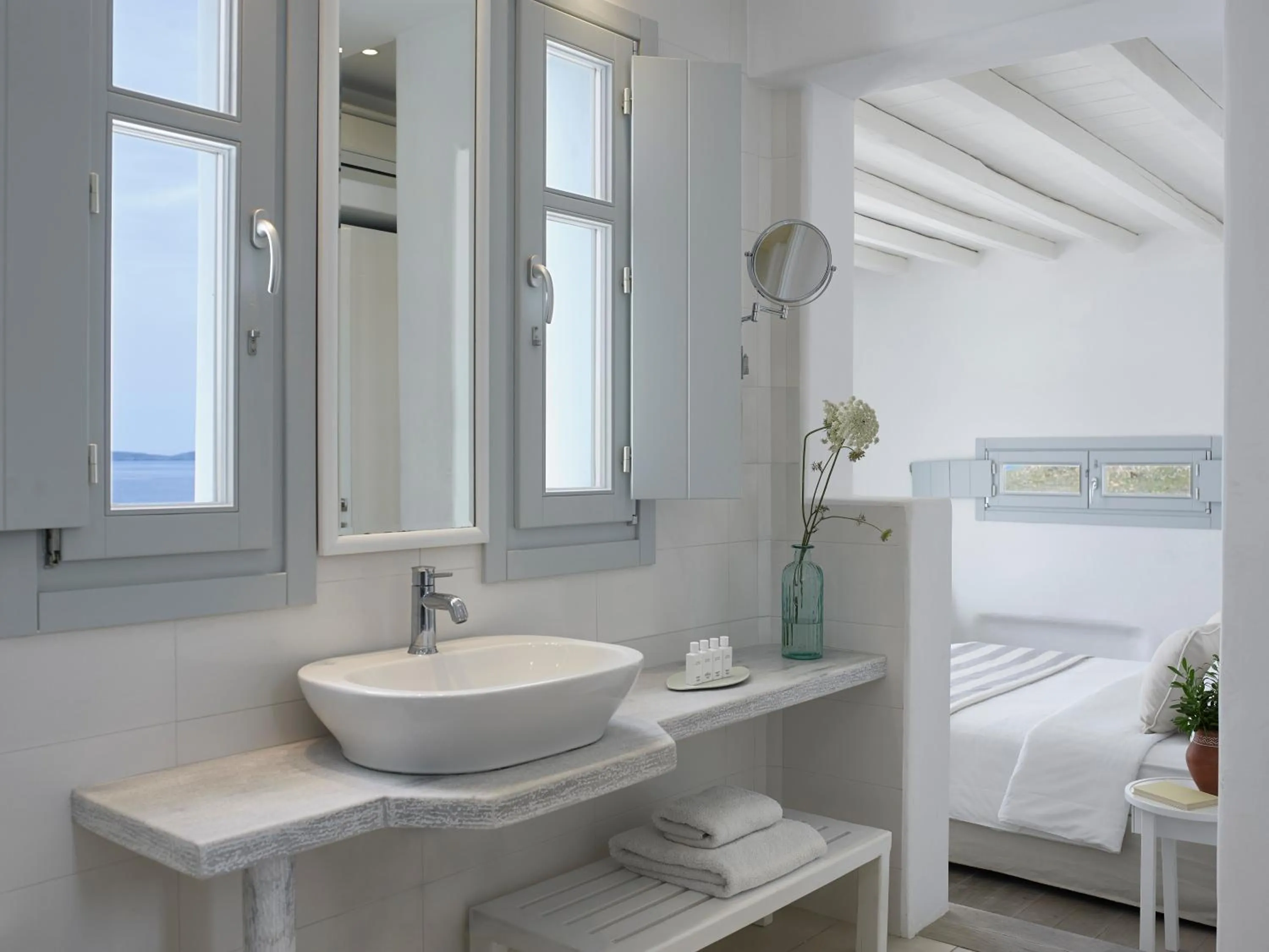 Bathroom, Bed in San Marco Hotel and Villas