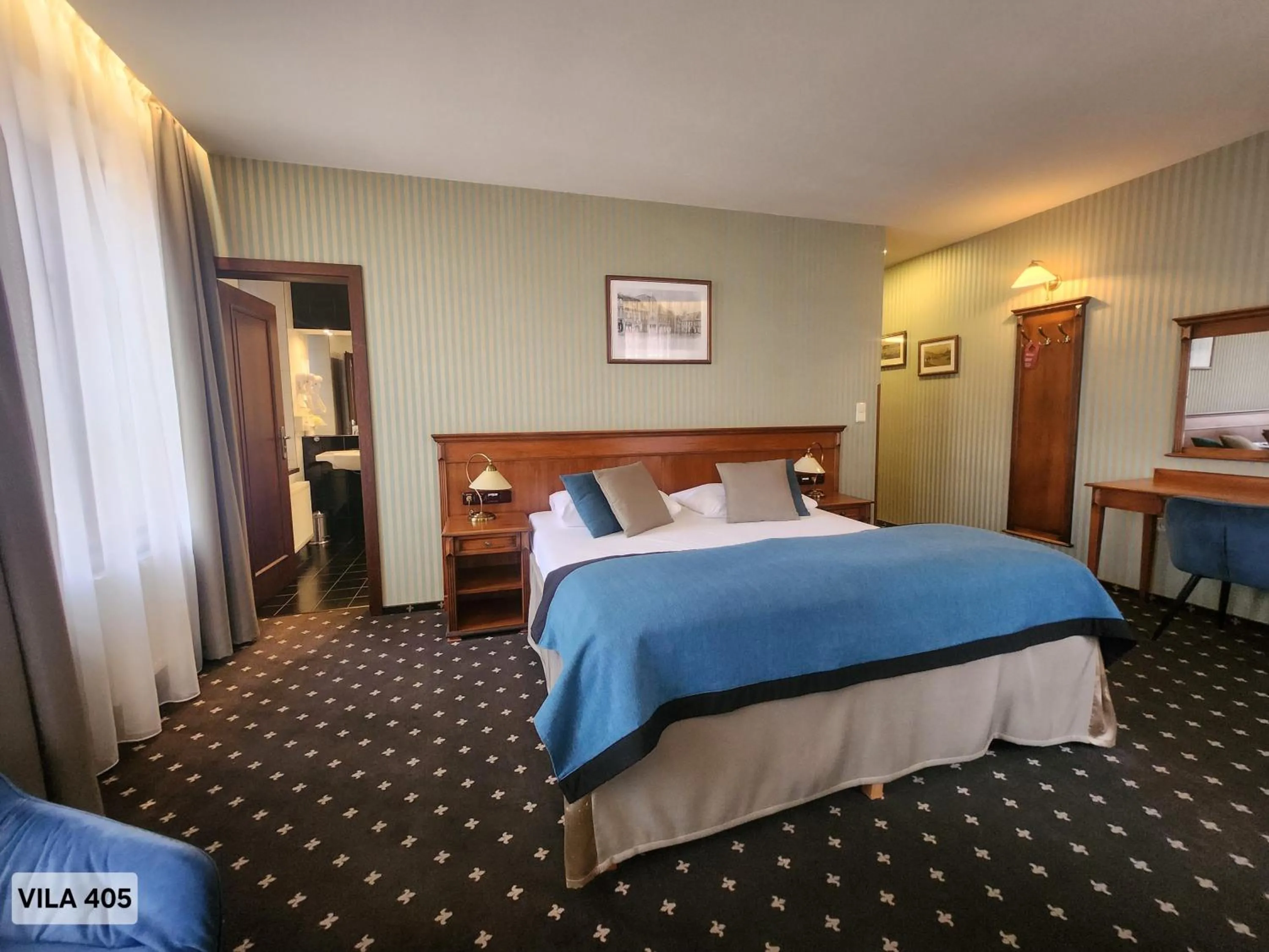 Bed in City Hotel Morris