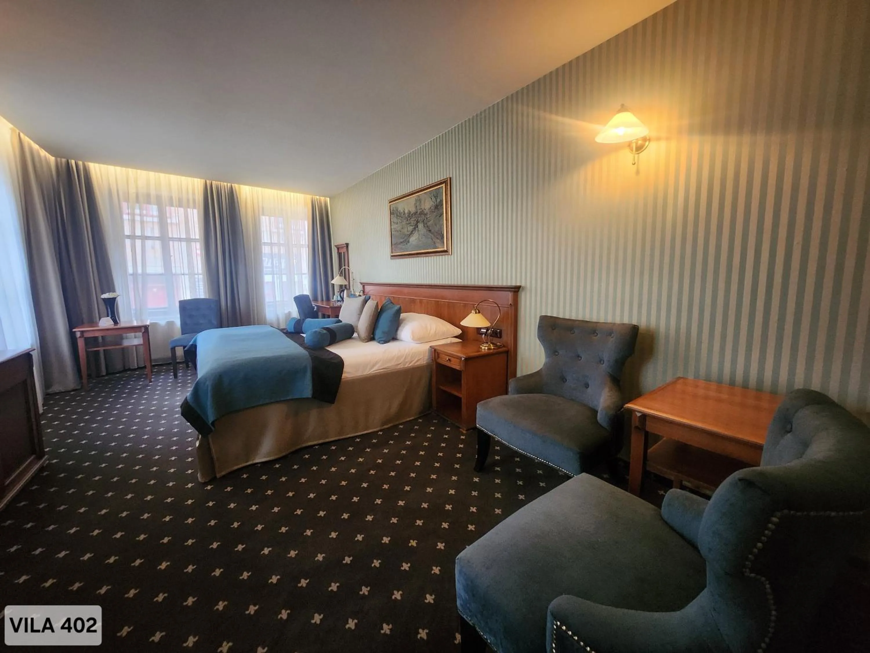 Bed in City Hotel Morris