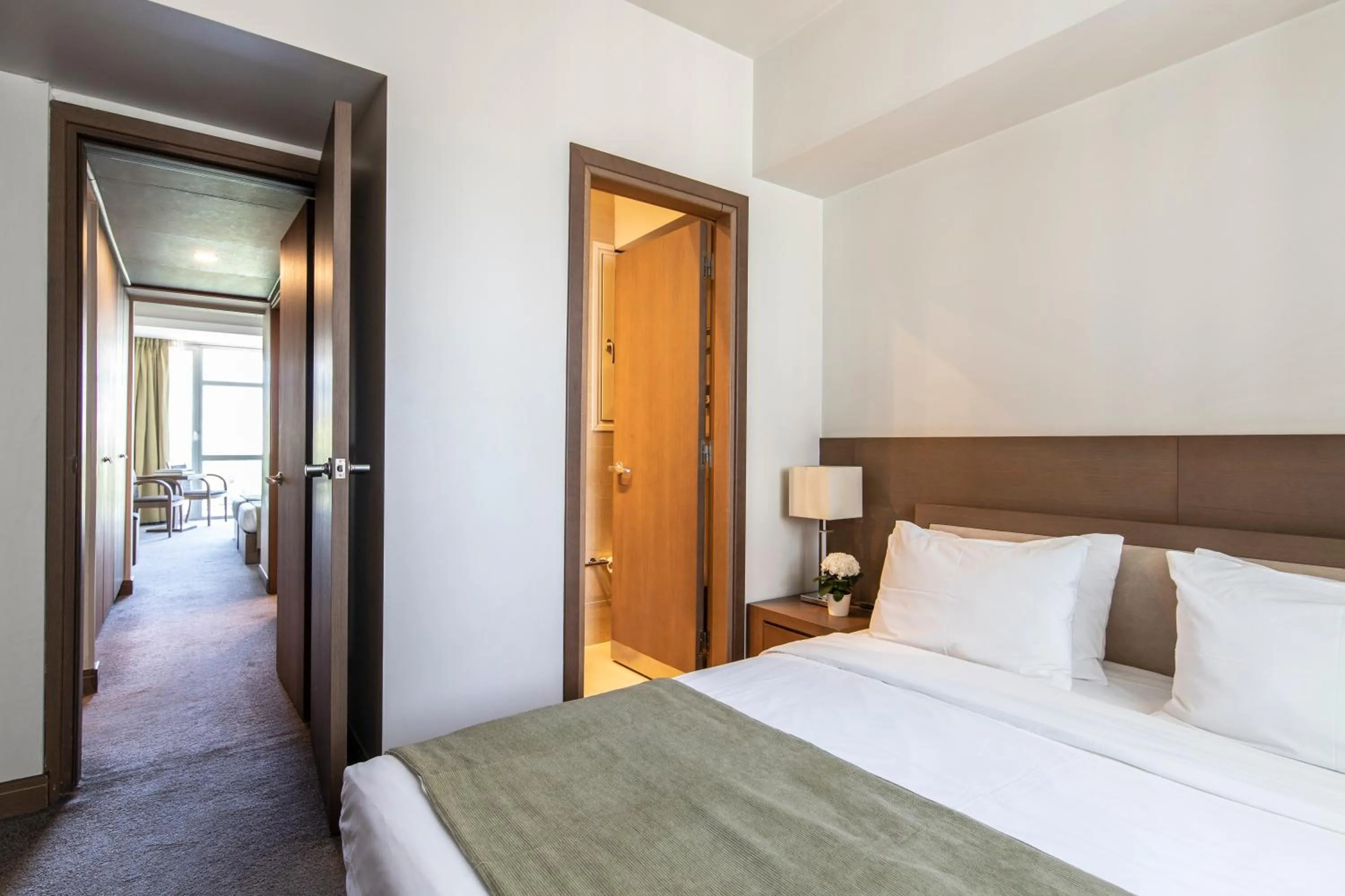 Bed in Amalia Hotel Athens