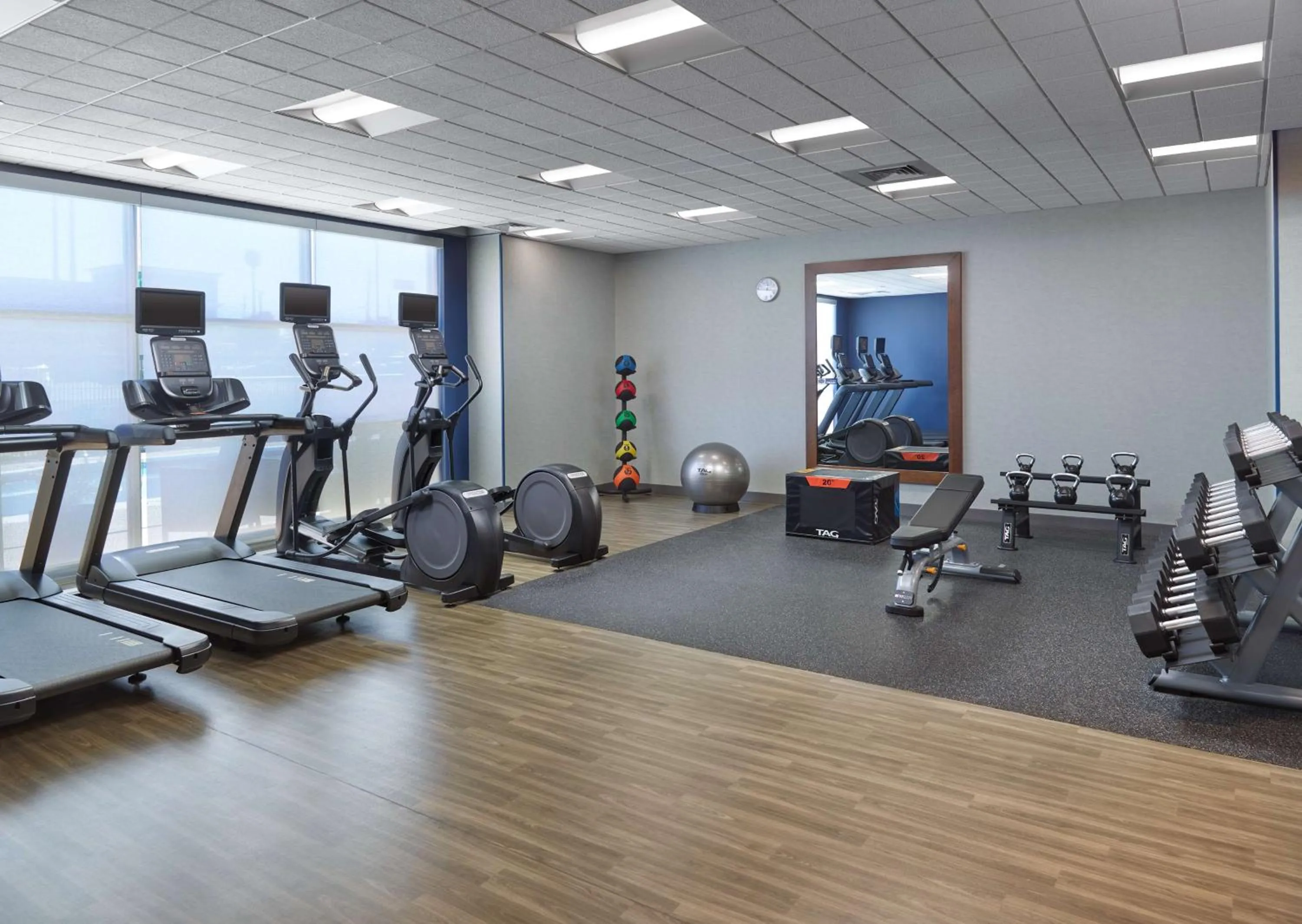 Fitness centre/facilities in Hampton Inn & Suites Fultondale Birmingham I 65, Al
