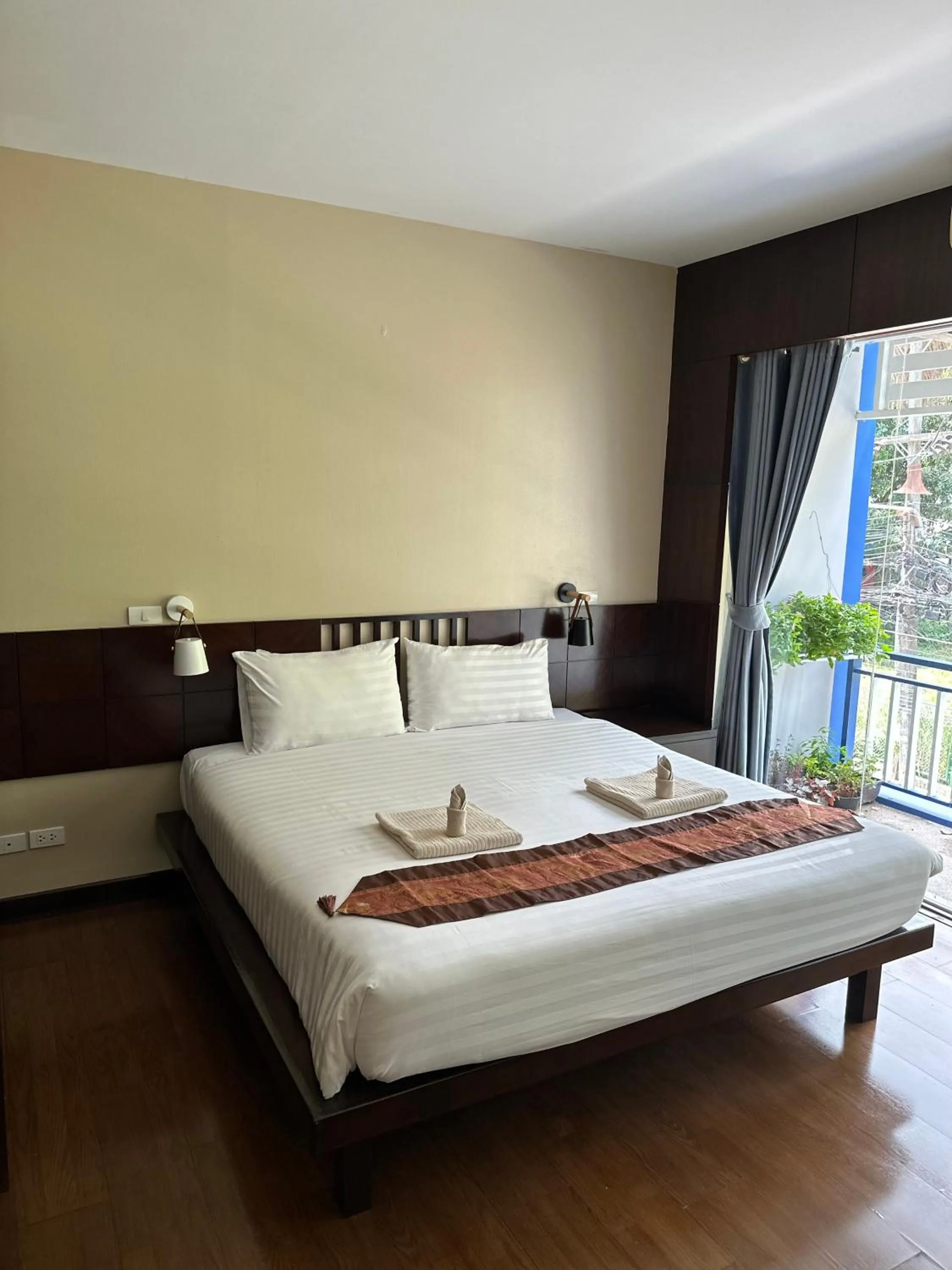 Bed in Kata Sea Blue