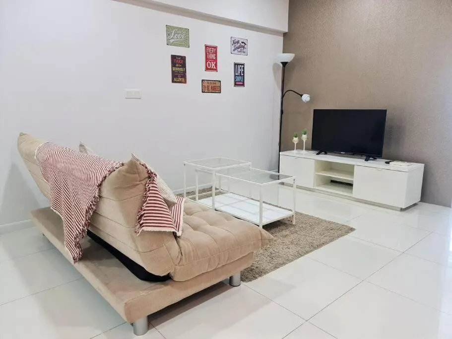 Two-Bedroom Apartment with Balcony in Mercu Summer Suites Klcc Apartment