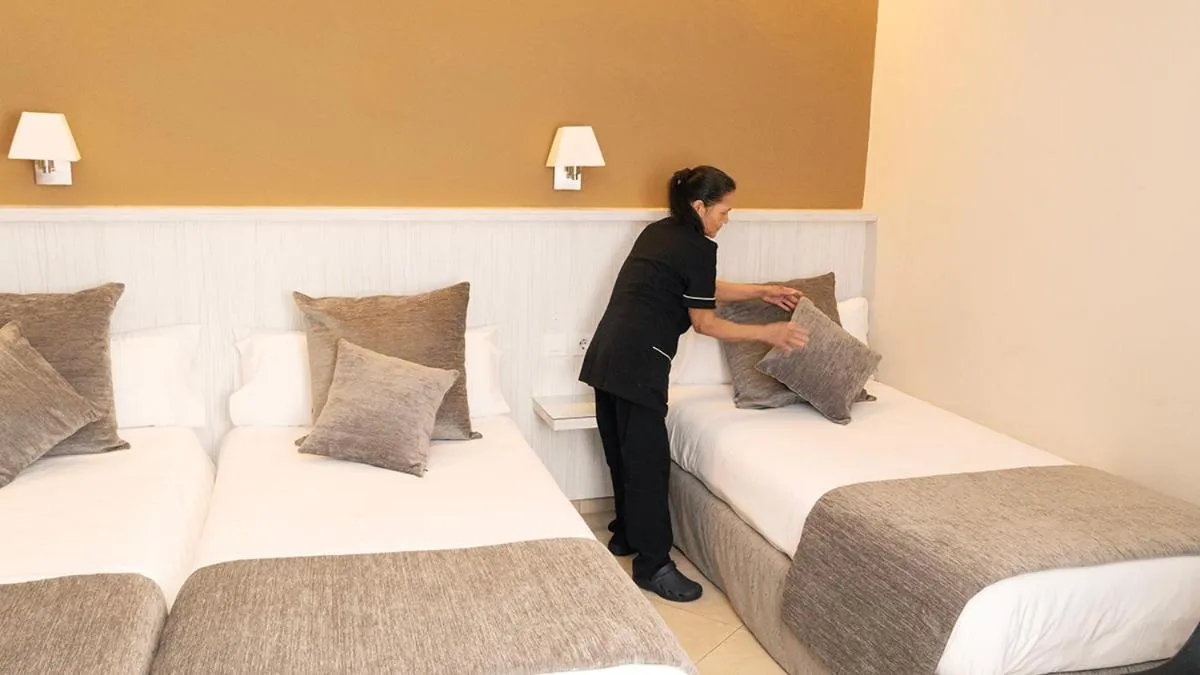 Bed in Hotel Coronado