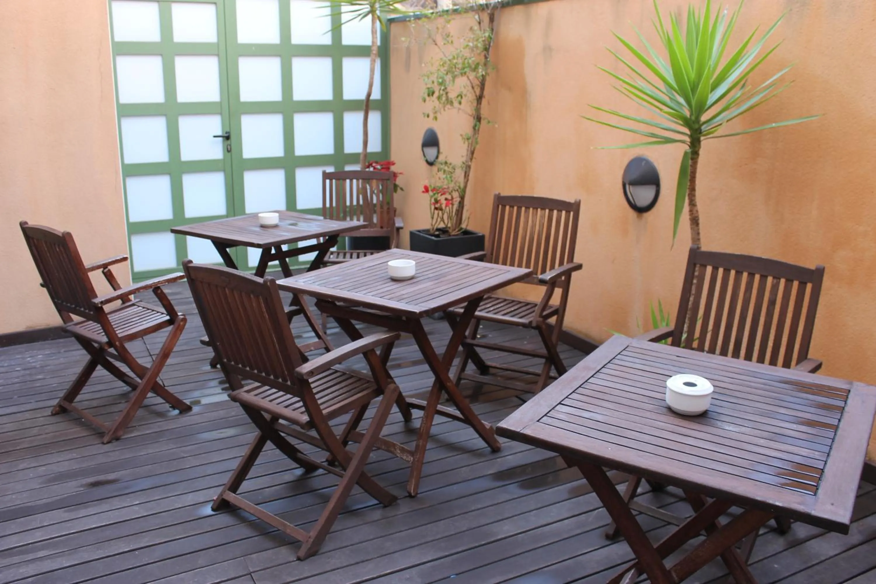 Patio in Hotel Sant Agustí