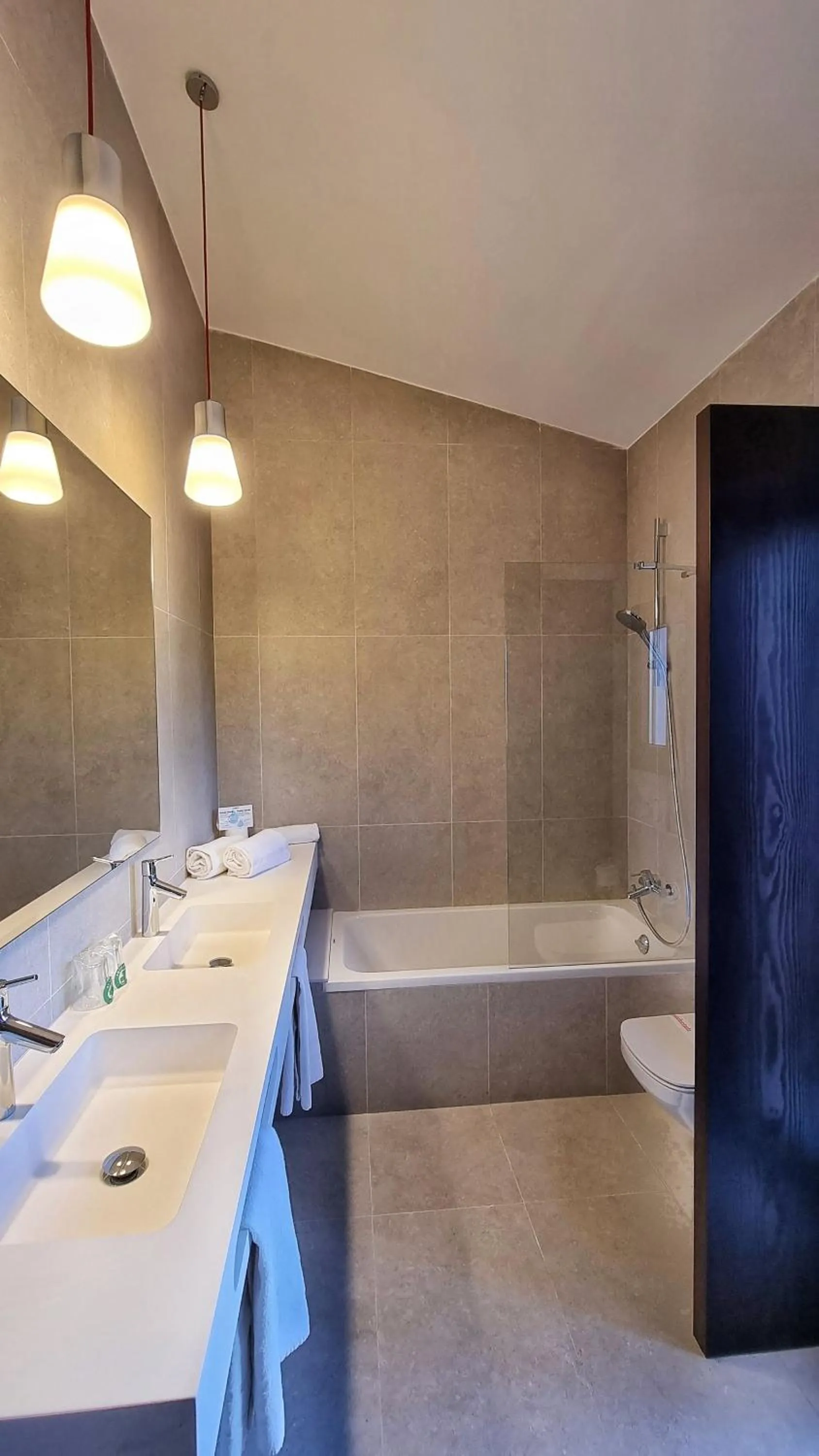 Bathroom in Hotel Sant Agustí