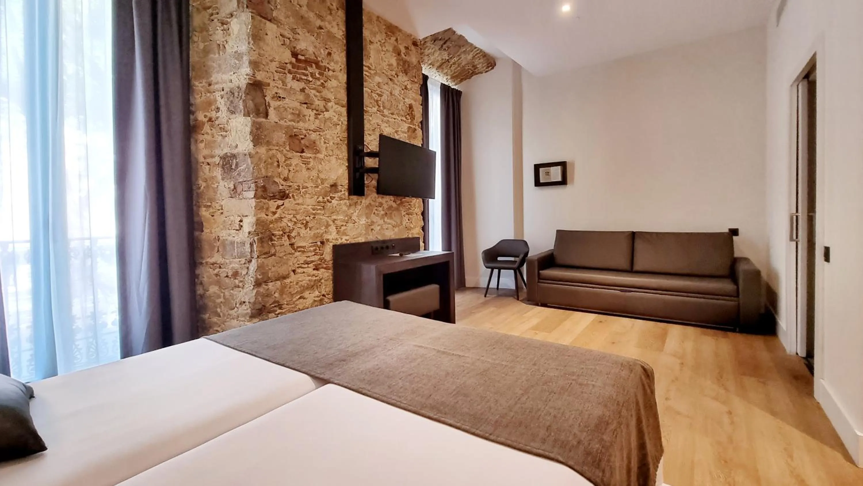 Photo of the whole room, Bed in Hotel Sant Agustí