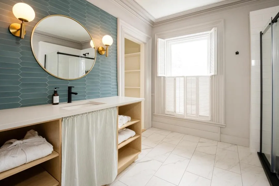 Bathroom in The August House