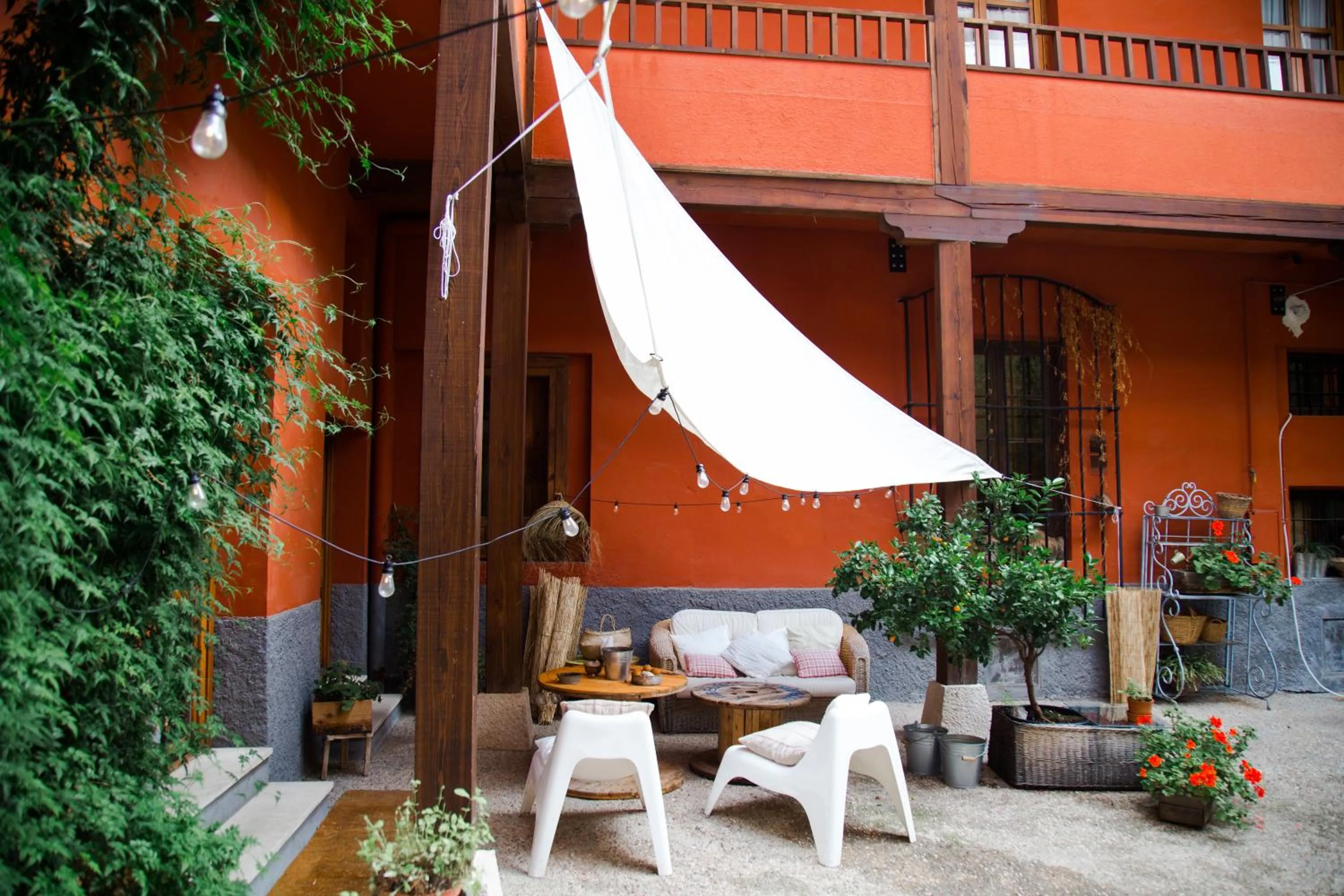 Patio in El Cocheron 1919