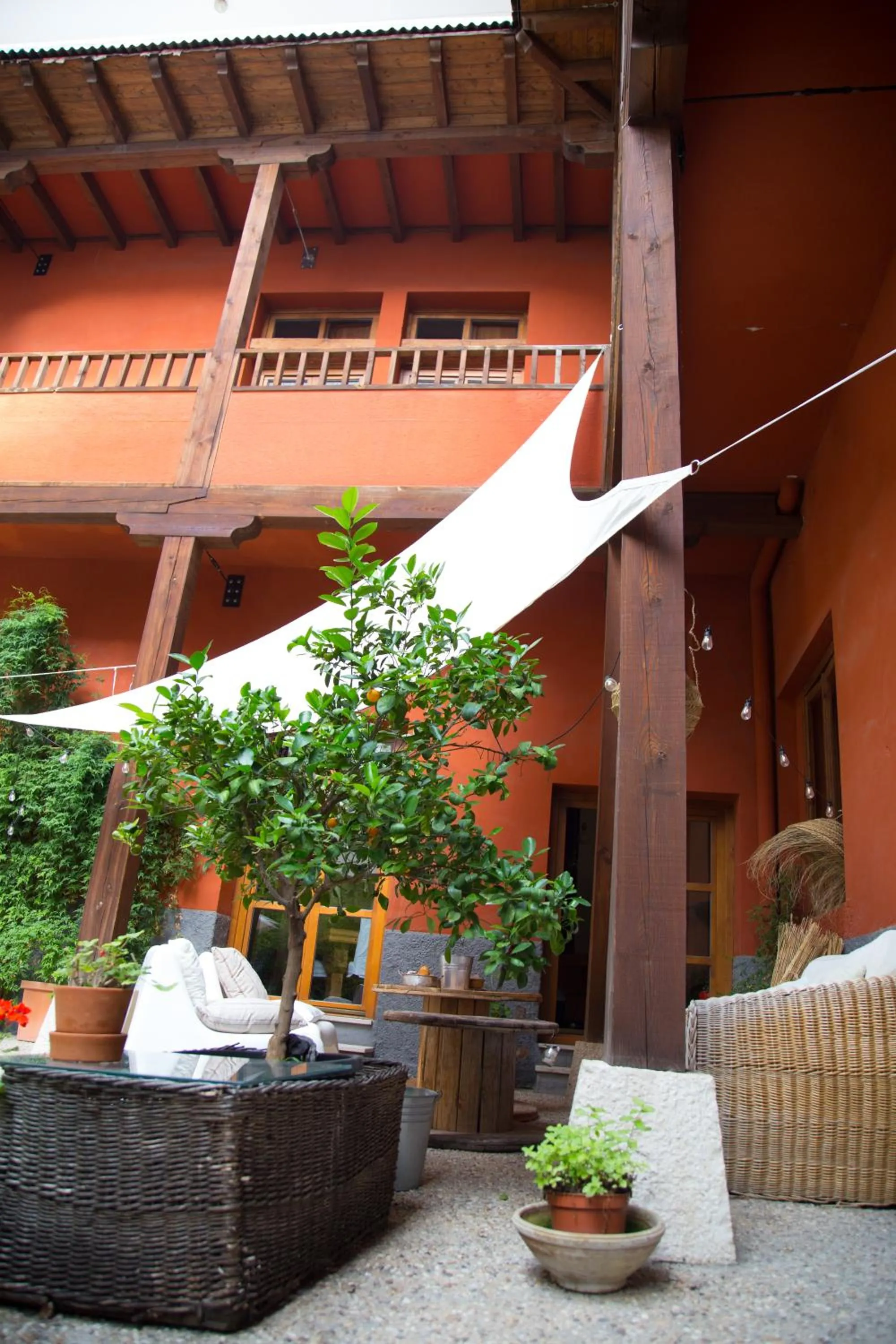 Patio in El Cocheron 1919