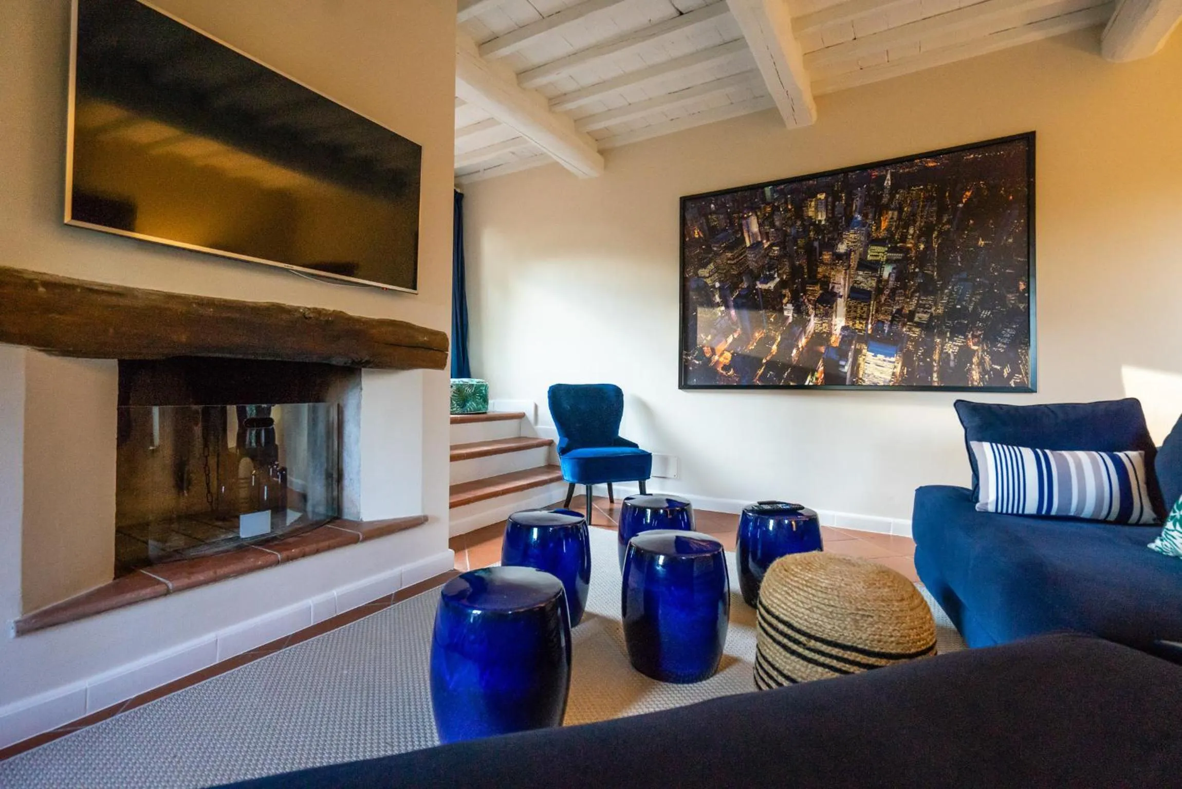 Living room in Relais La Martina