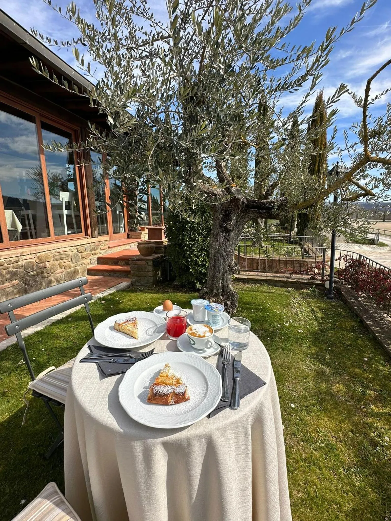 Garden in Relais La Martina