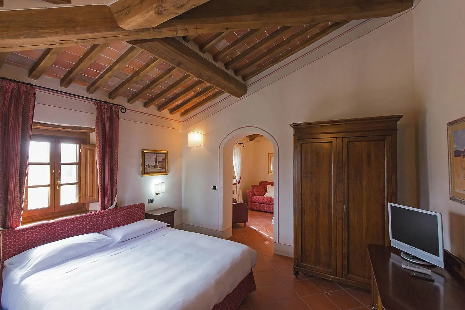 Bed in Relais La Martina