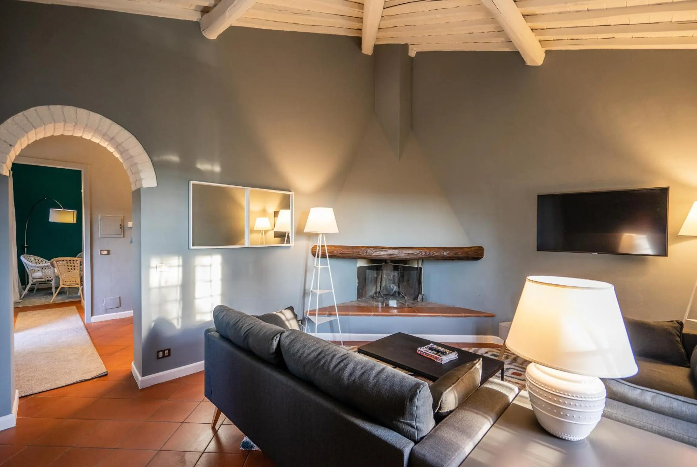 Living room, Bed in Relais La Martina