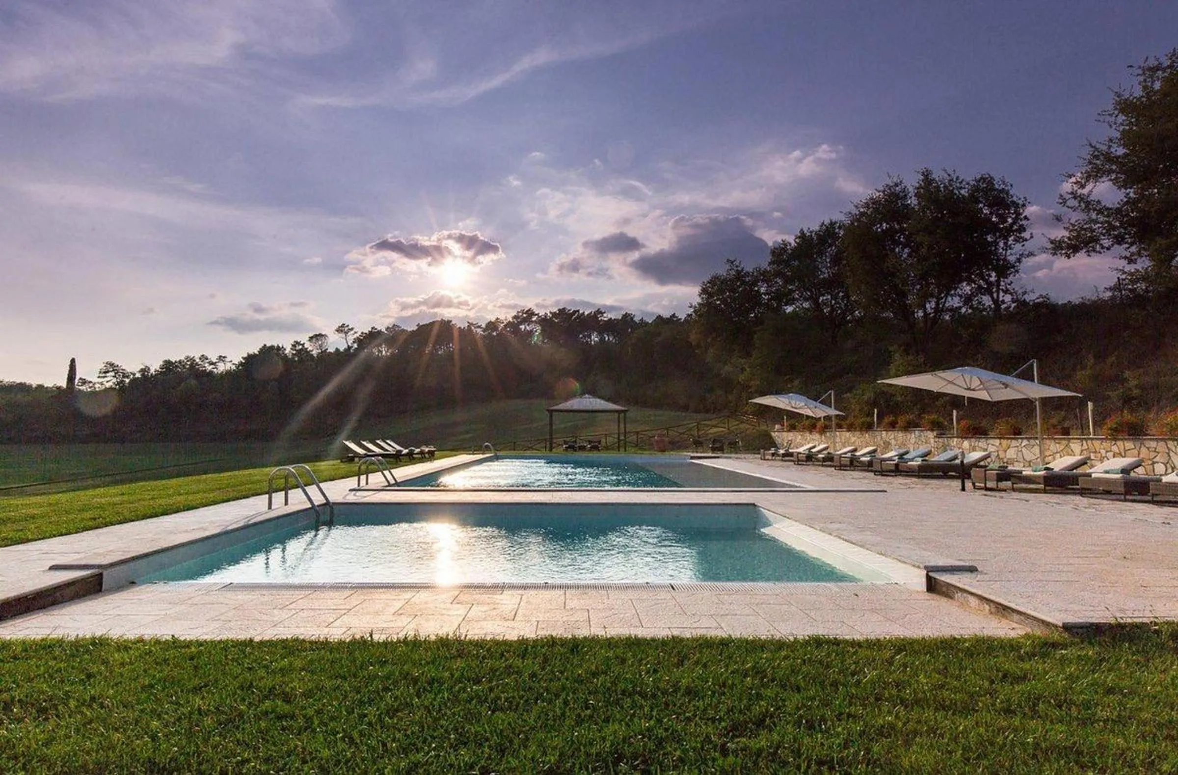 Swimming pool in Relais La Martina